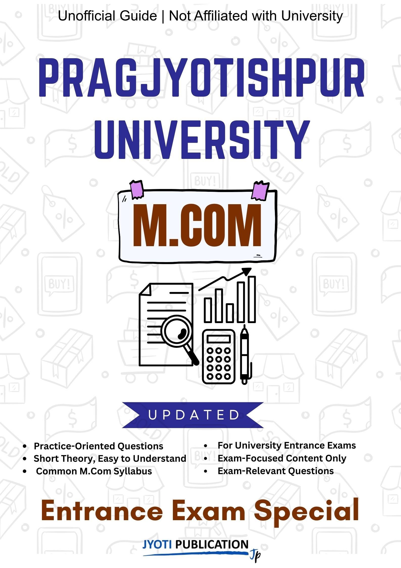 Pragjyotishpur University M.Com Entrance Exam