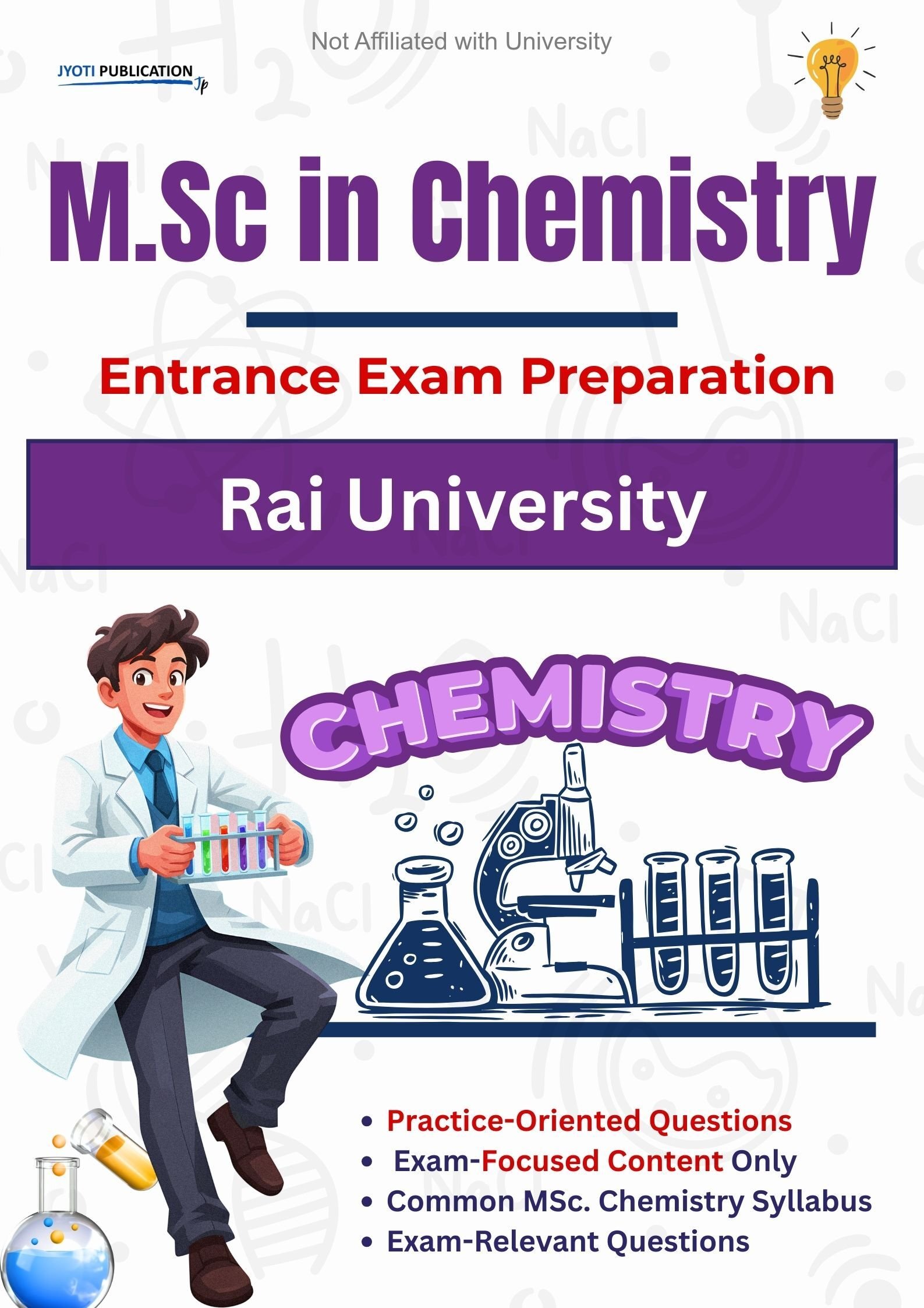 Rai University M.Sc in Chemistry Entrance Exam