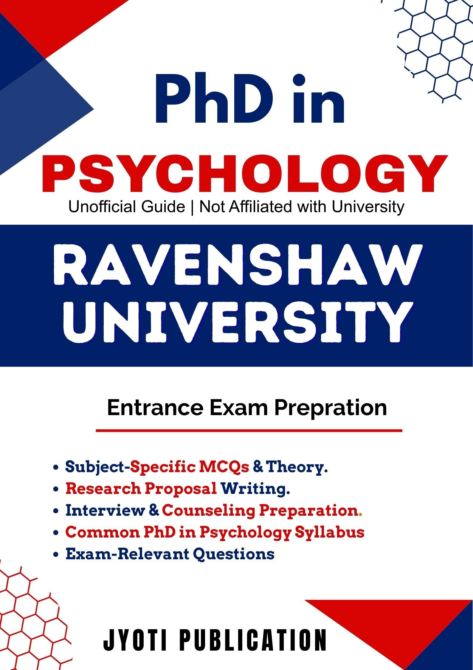 Ravenshaw University PhD in Psychology Entrance Exam
