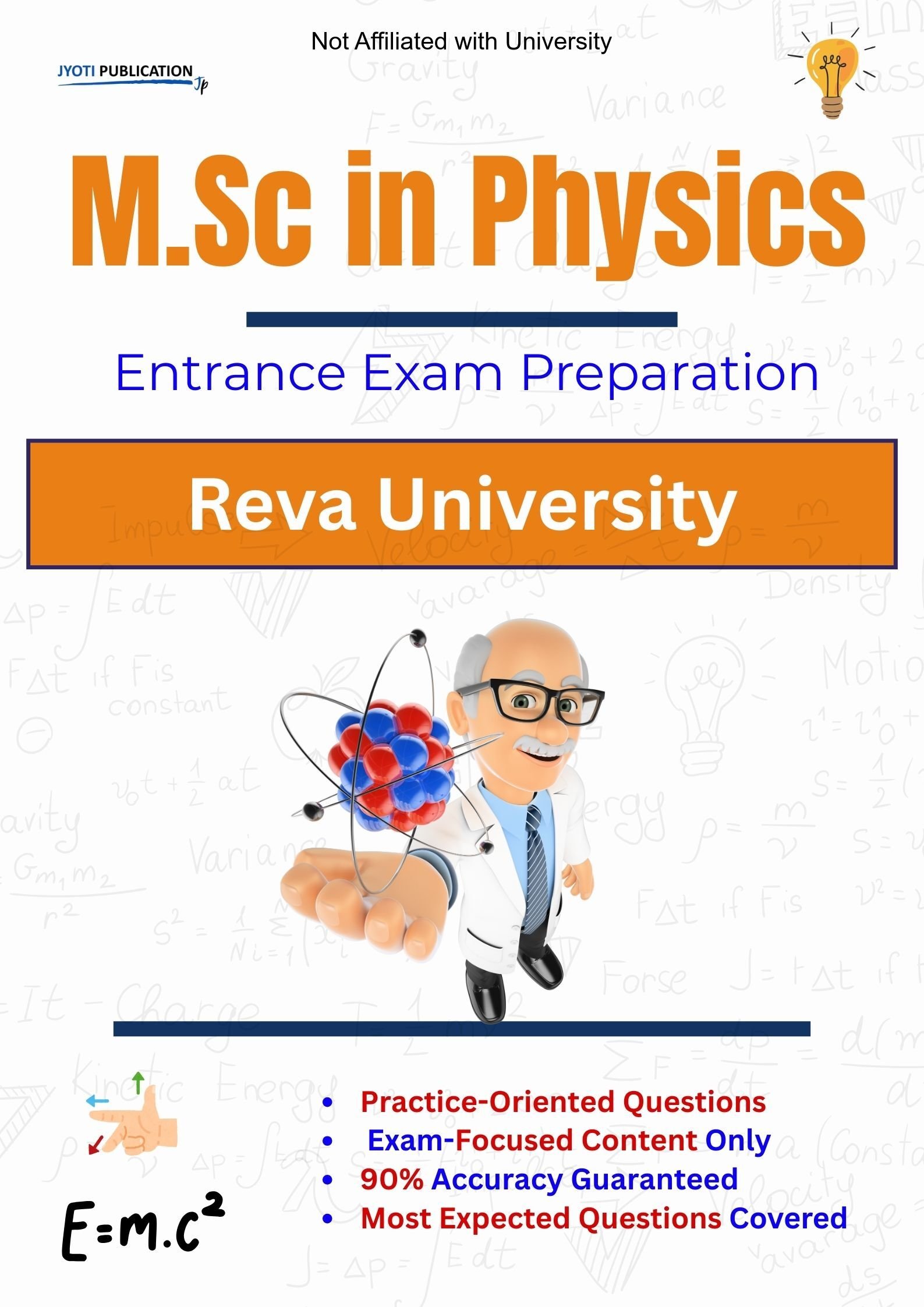 Reva University M.Sc in Physics Entrance Exam