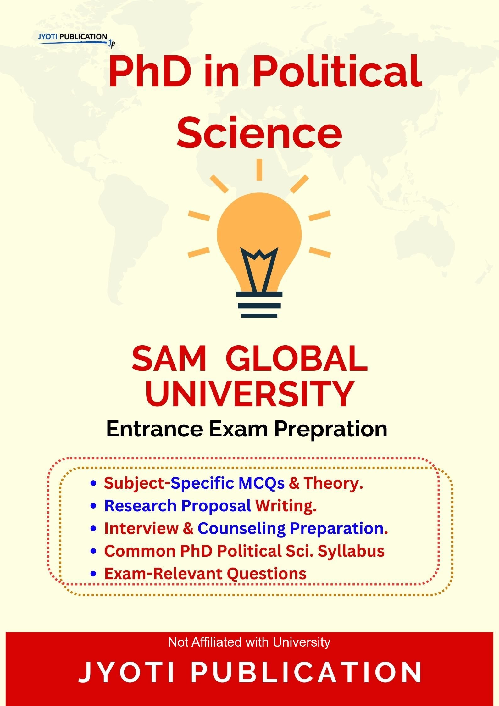 SAM Global University PhD in Political Science Entrance Exam PhD in Political Science Entrance Exam