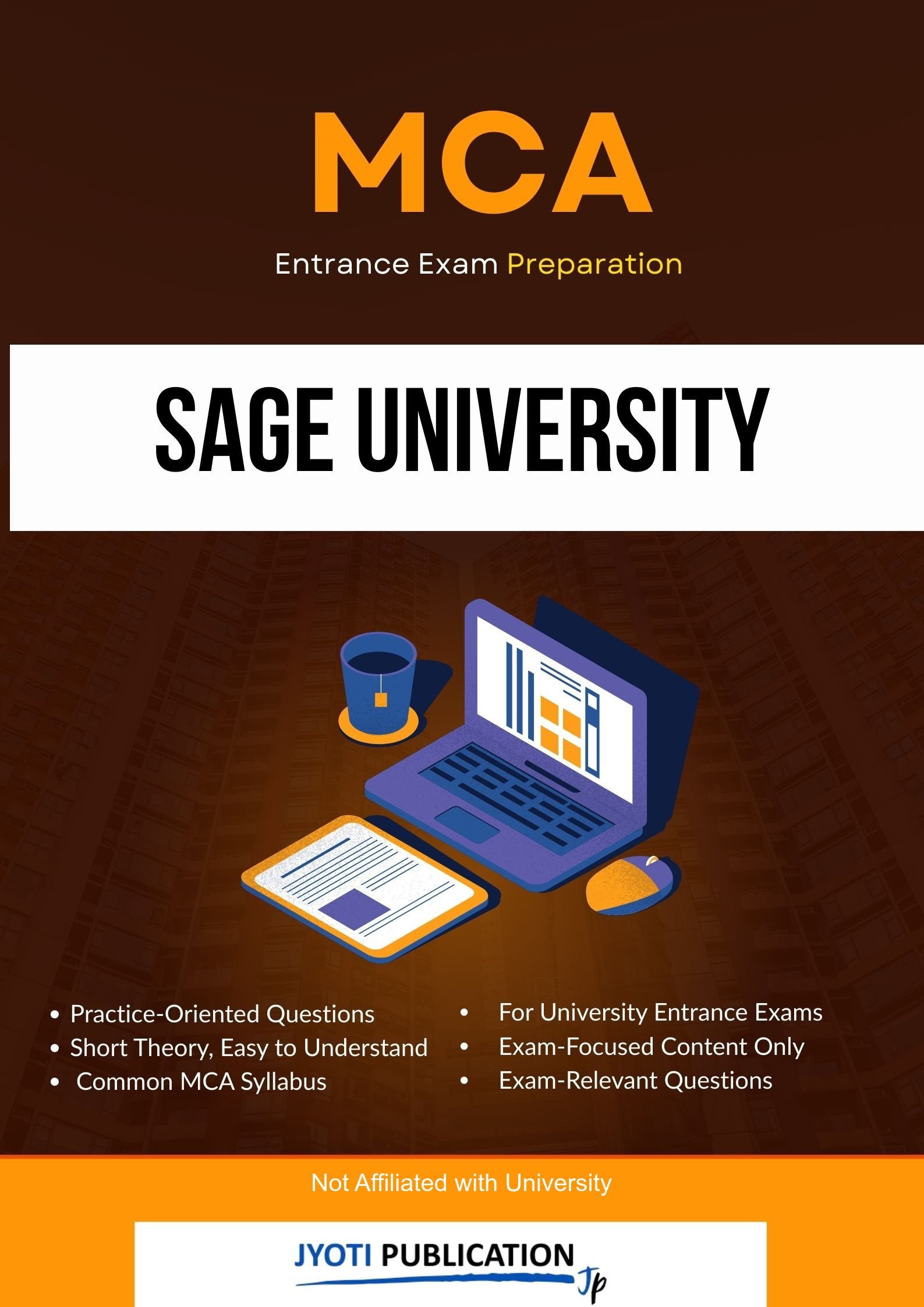 Sage University MCA Entrance Exam Preparation book