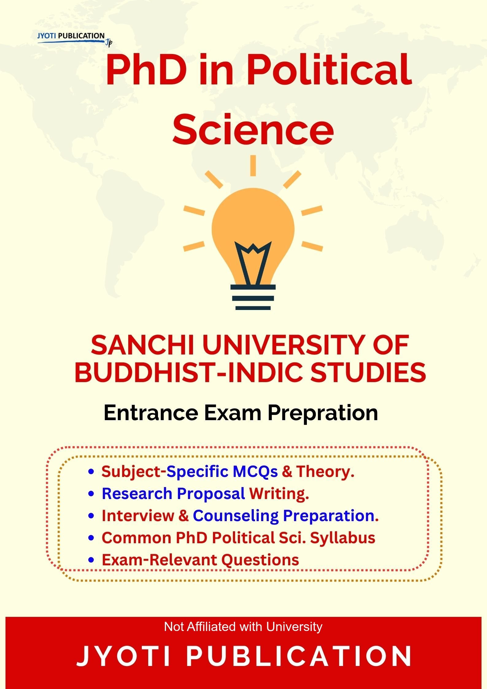 Sanchi University of Buddhist-Indic Studies PhD in Political Science Entrance Exam PhD in Political Science Entrance Exam