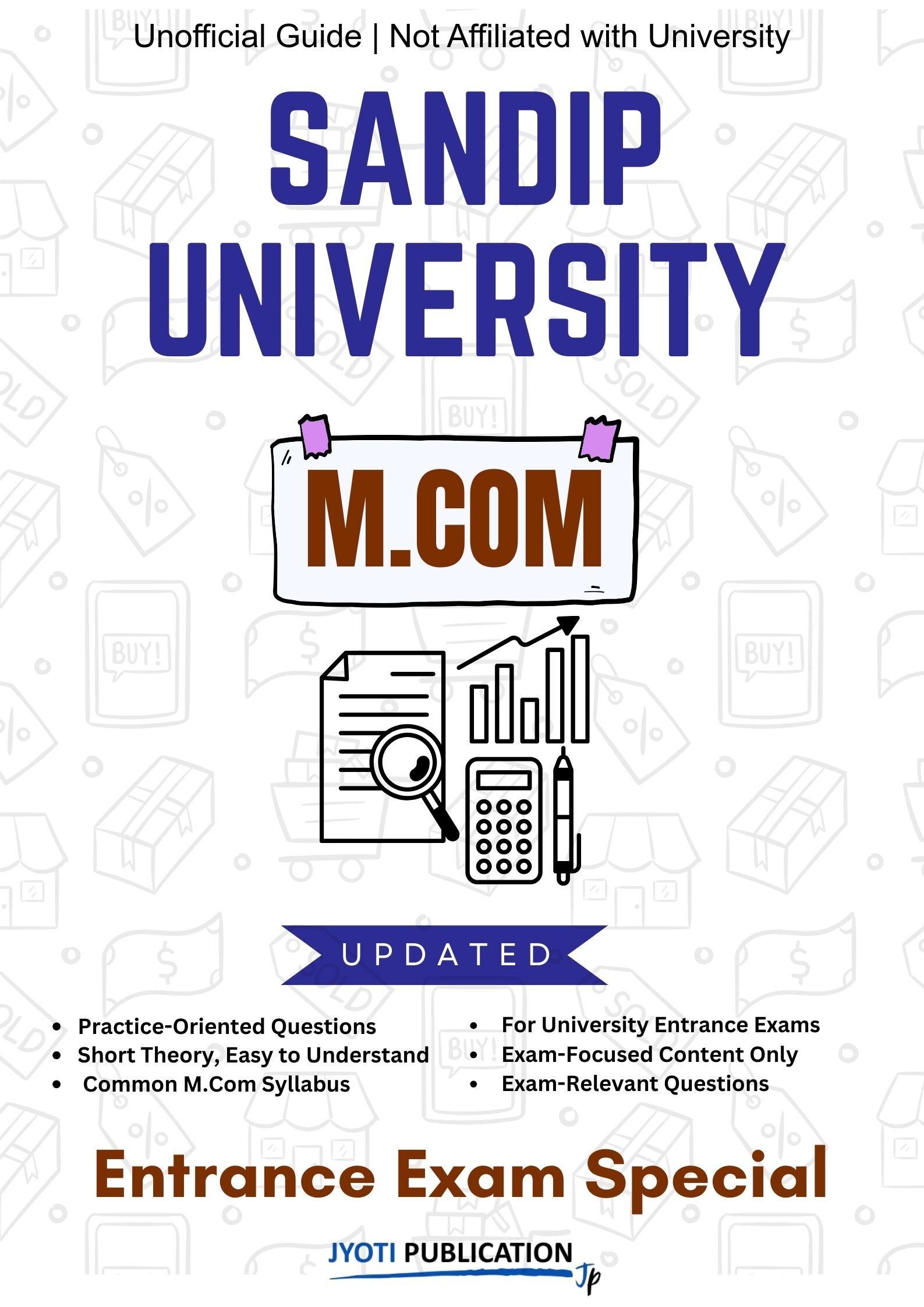 Sandip University M.Com Entrance Exam