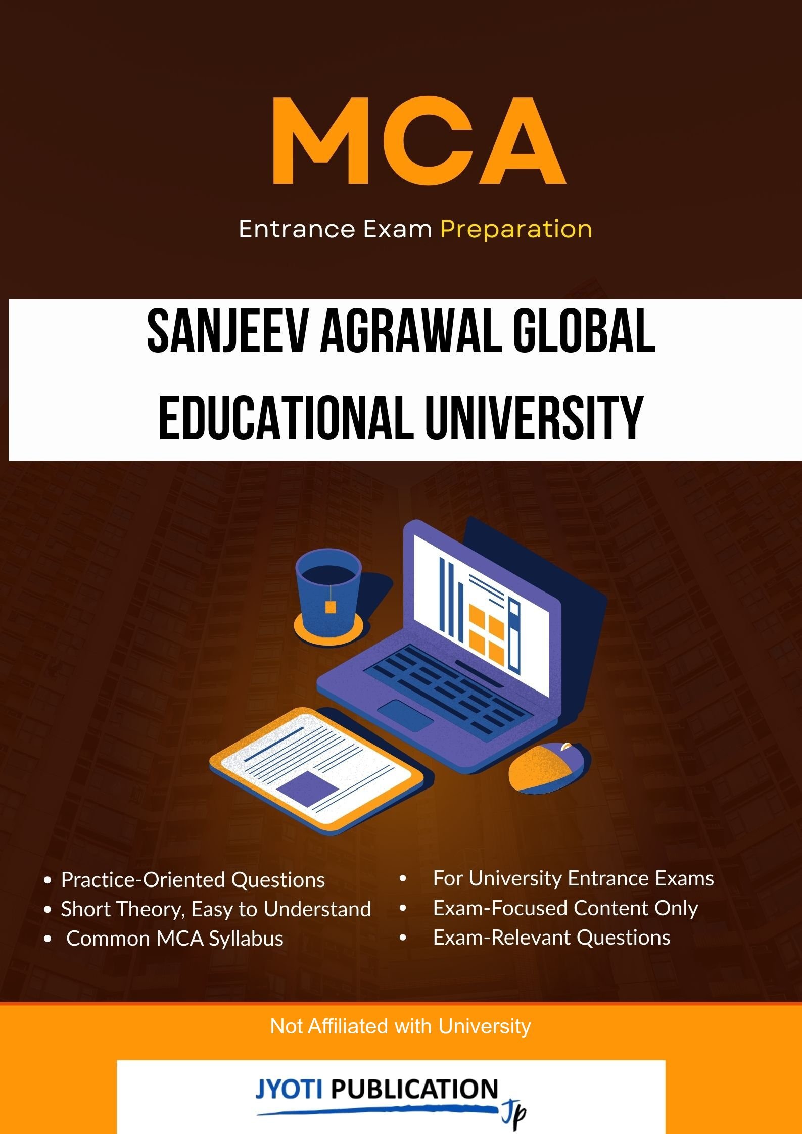 Sanjeev Agrawal Global Educational University MCA Entrance Exam Preparation book