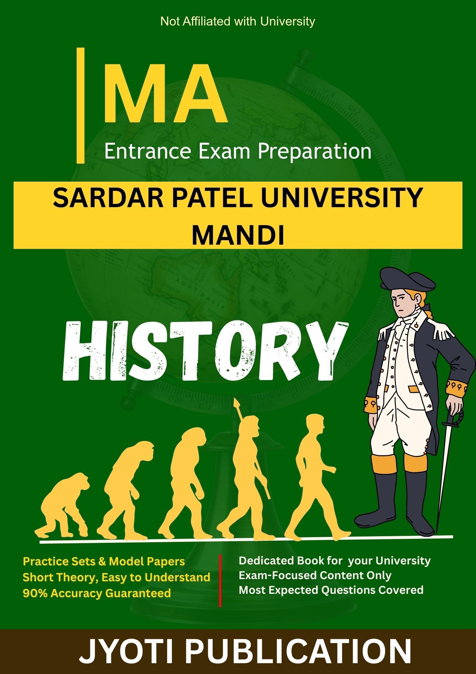 Sardar Patel University Mandi M.A in History Entrance Exam