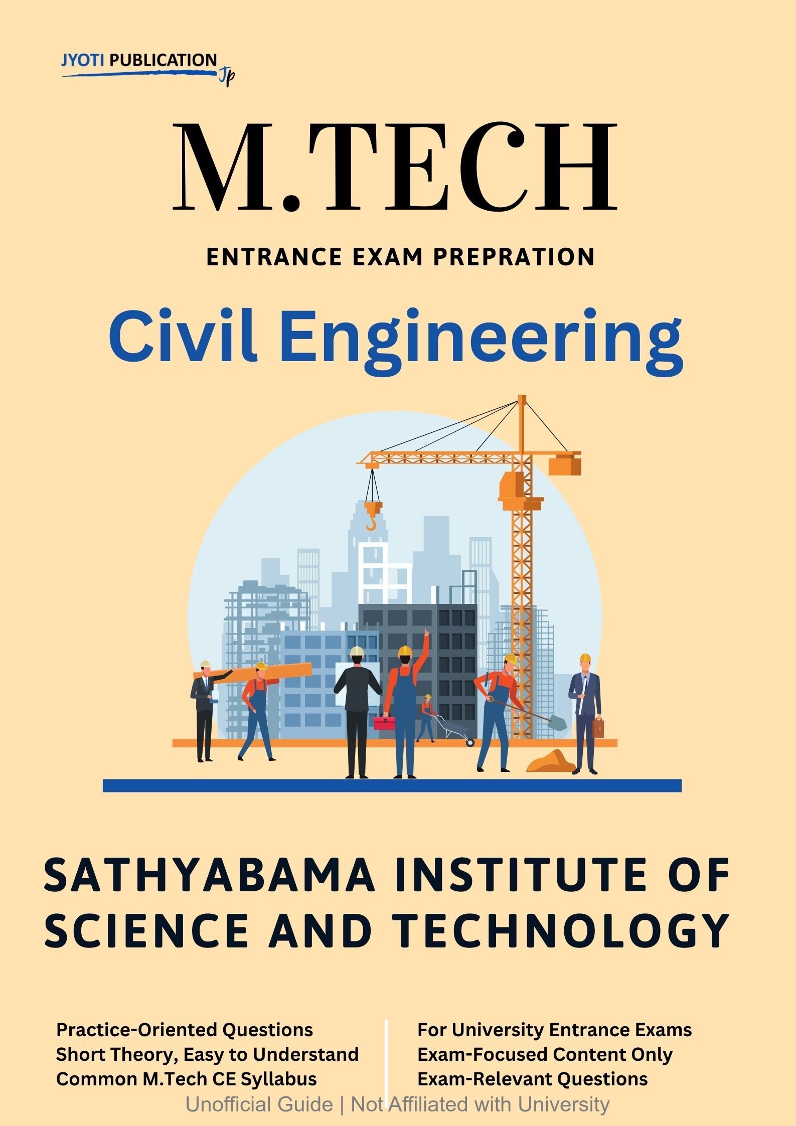 Sathyabama Institute of Science and TechNology M.Tech in Civil Engineering Entrance Exam
