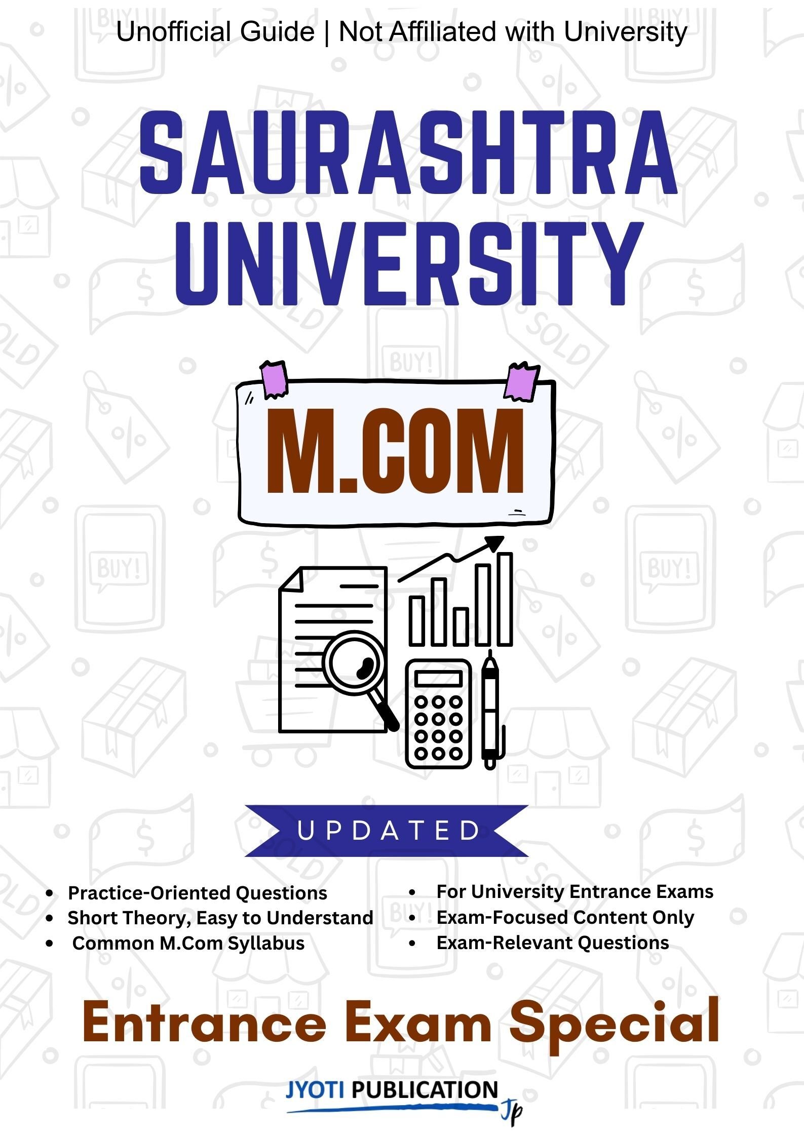 Saurashtra University M.Com Entrance Exam