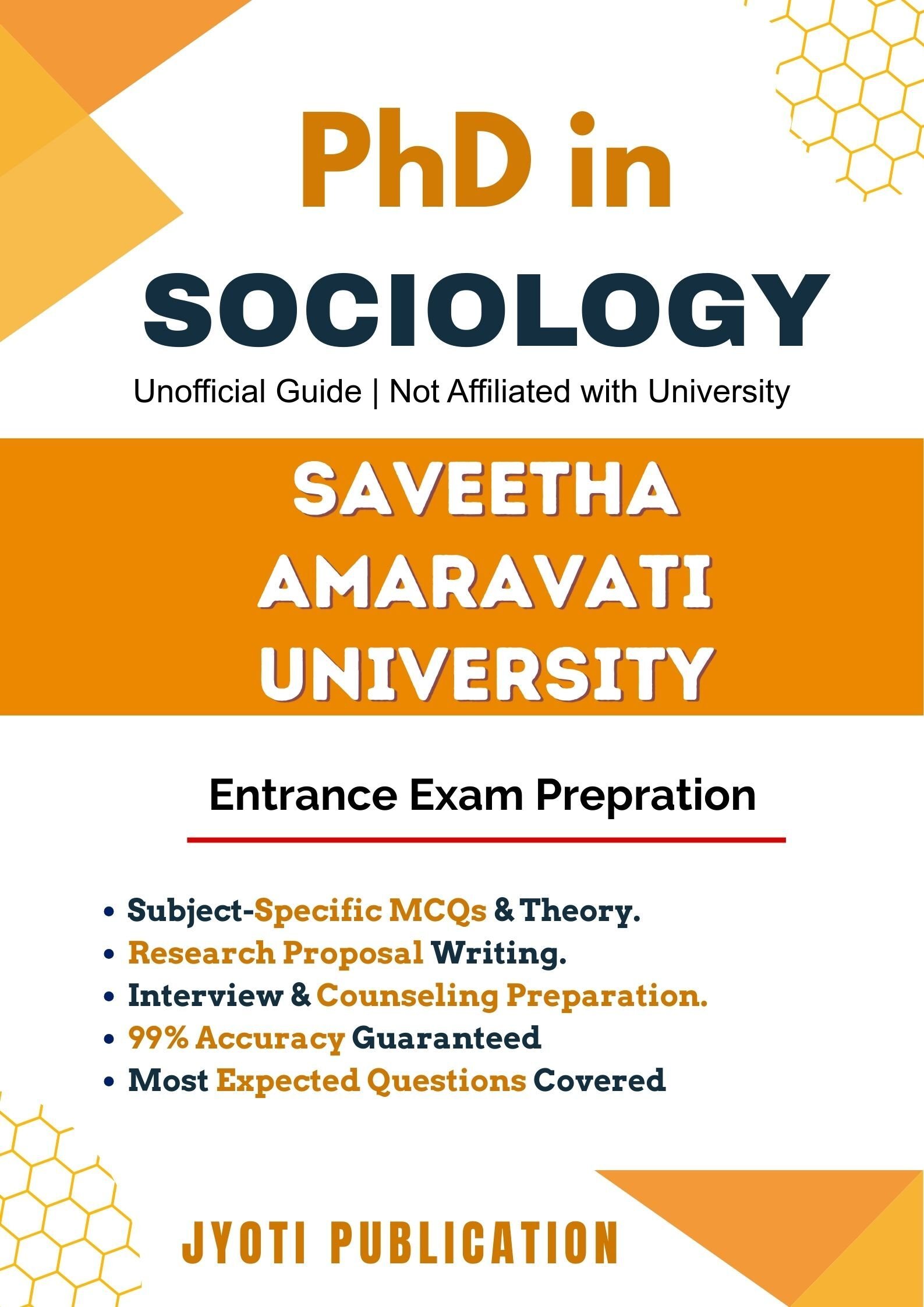 Saveetha Amaravati University PhD in Sociology Entrance Exam