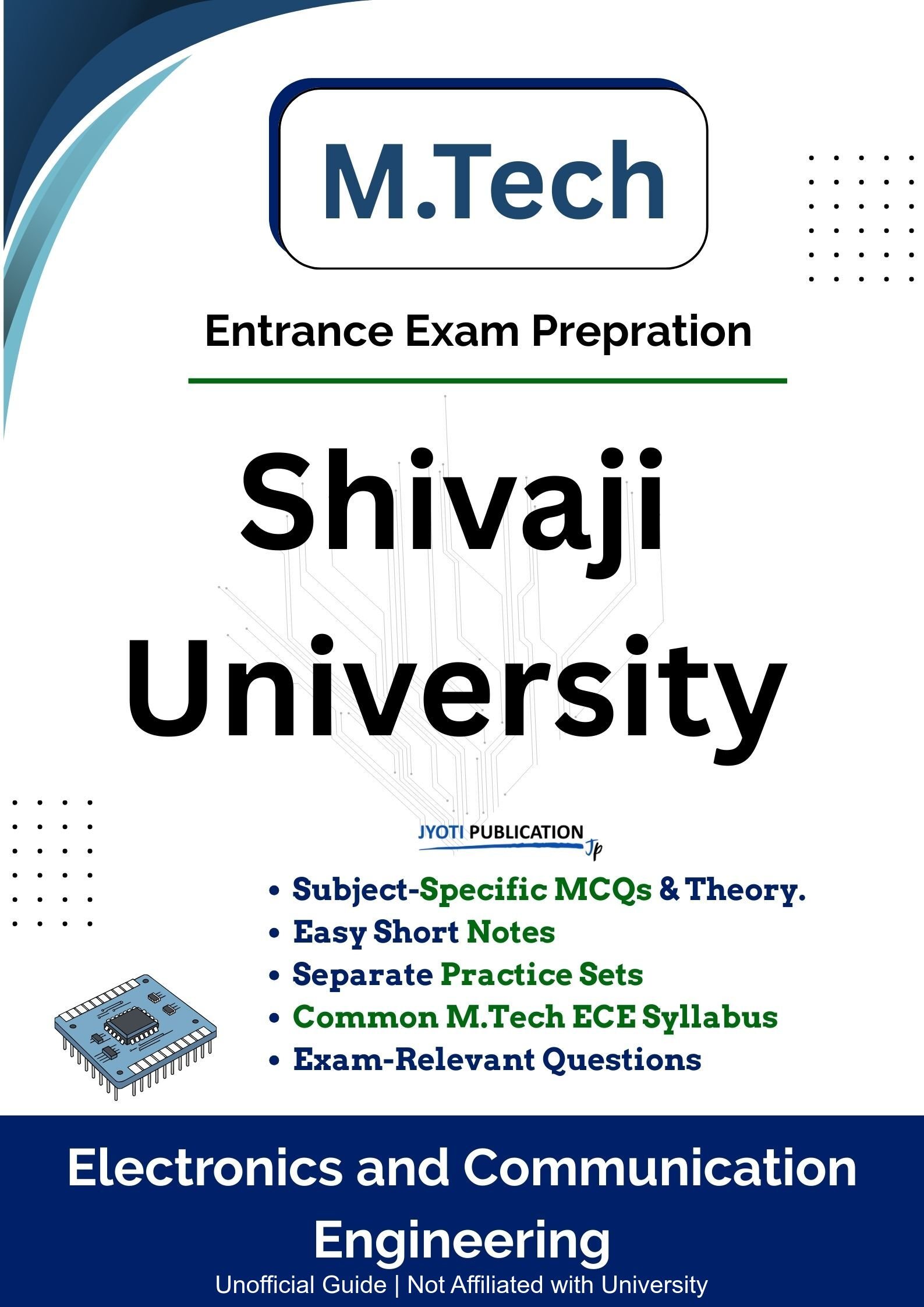 Shivaji University M.Tech in Electronics & Communication Engineering Entrance Exam Book