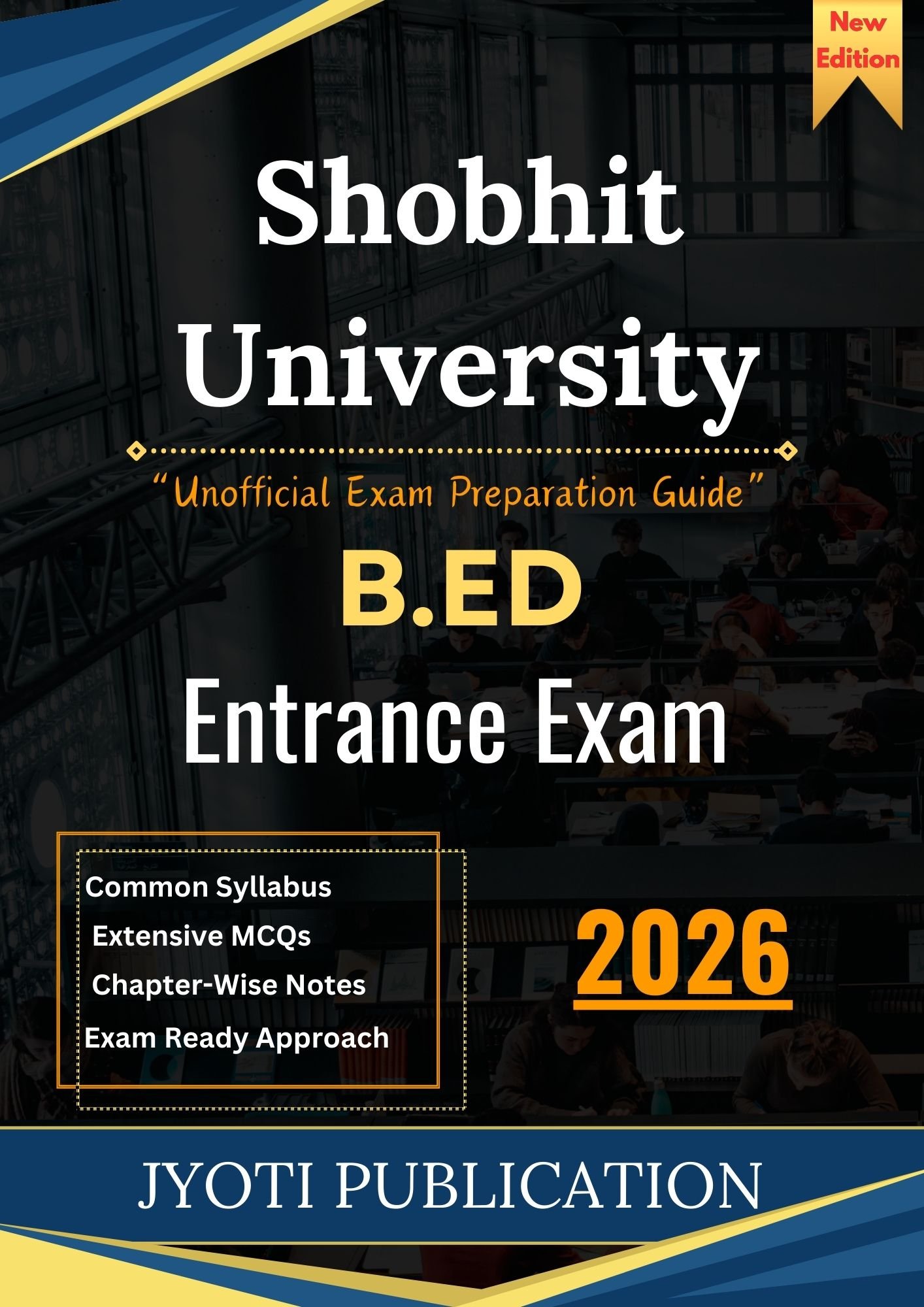 Shobhit University B.Ed Entrance Exam Book