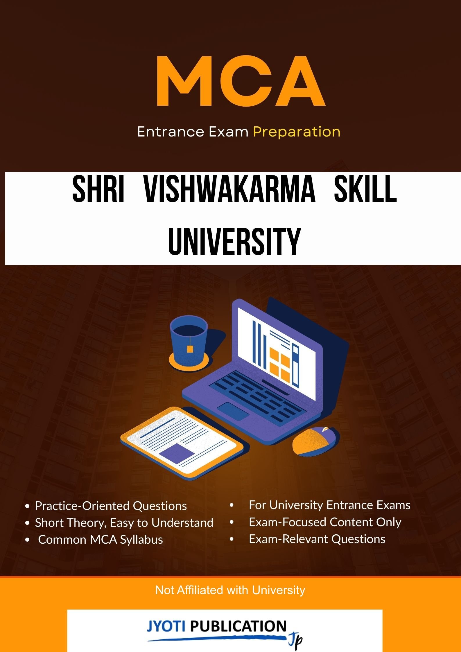 Shri Vishwakarma Skill University MCA Entrance Exam Preparation book