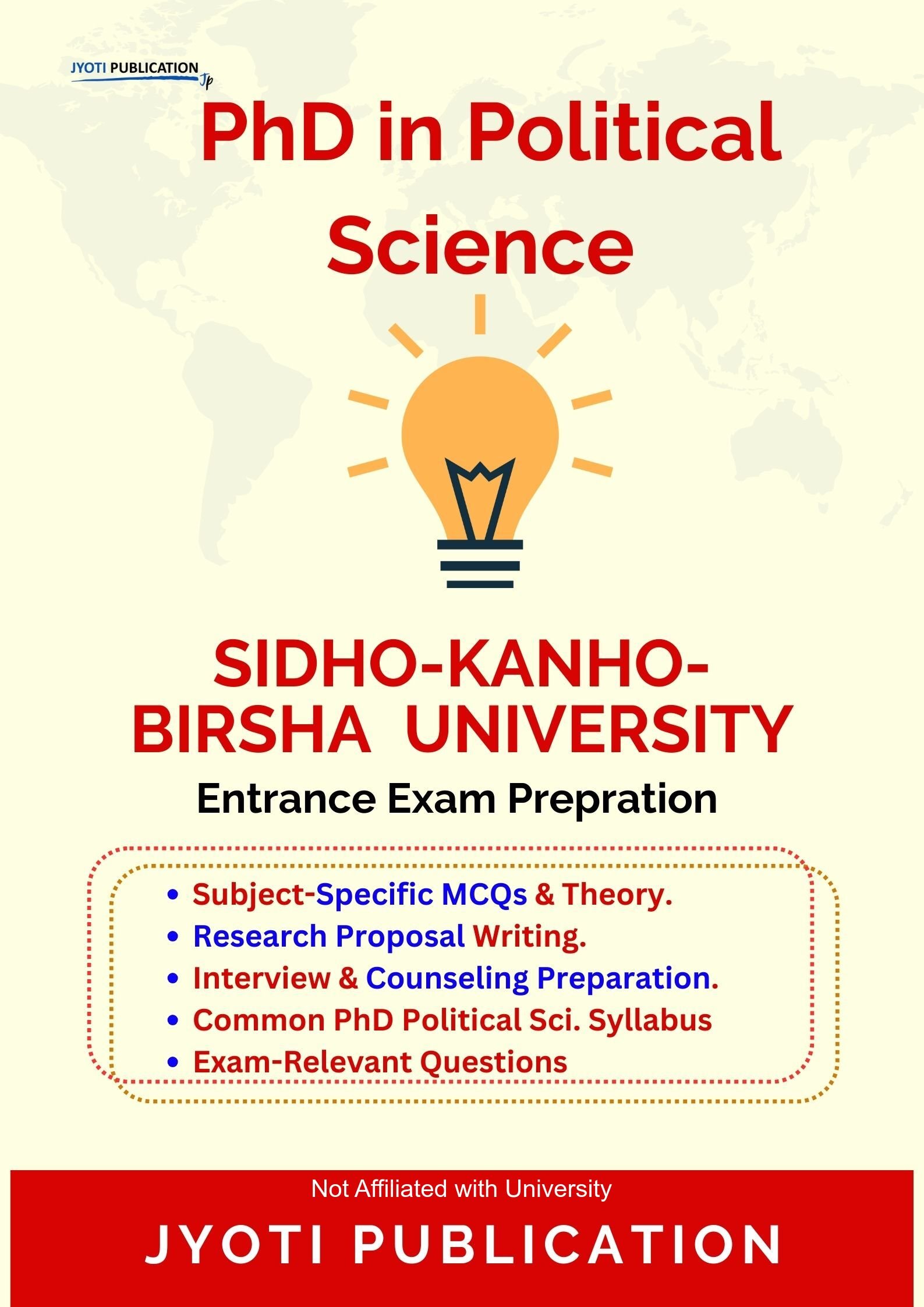 Sidho-Kanho-Birsha University PhD in Political Science Entrance Exam PhD in Political Science Entrance Exam