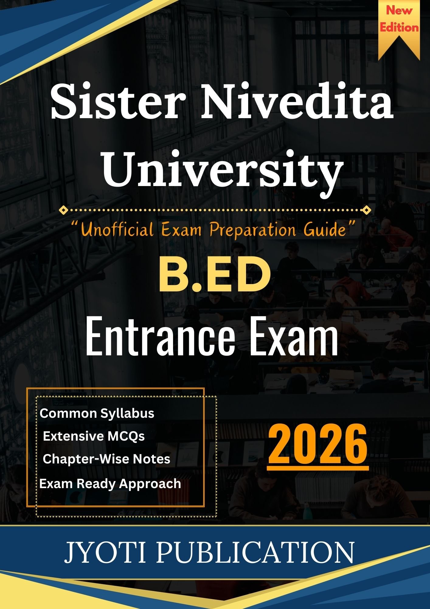 Sister Nivedita University B.Ed Entrance Exam Book