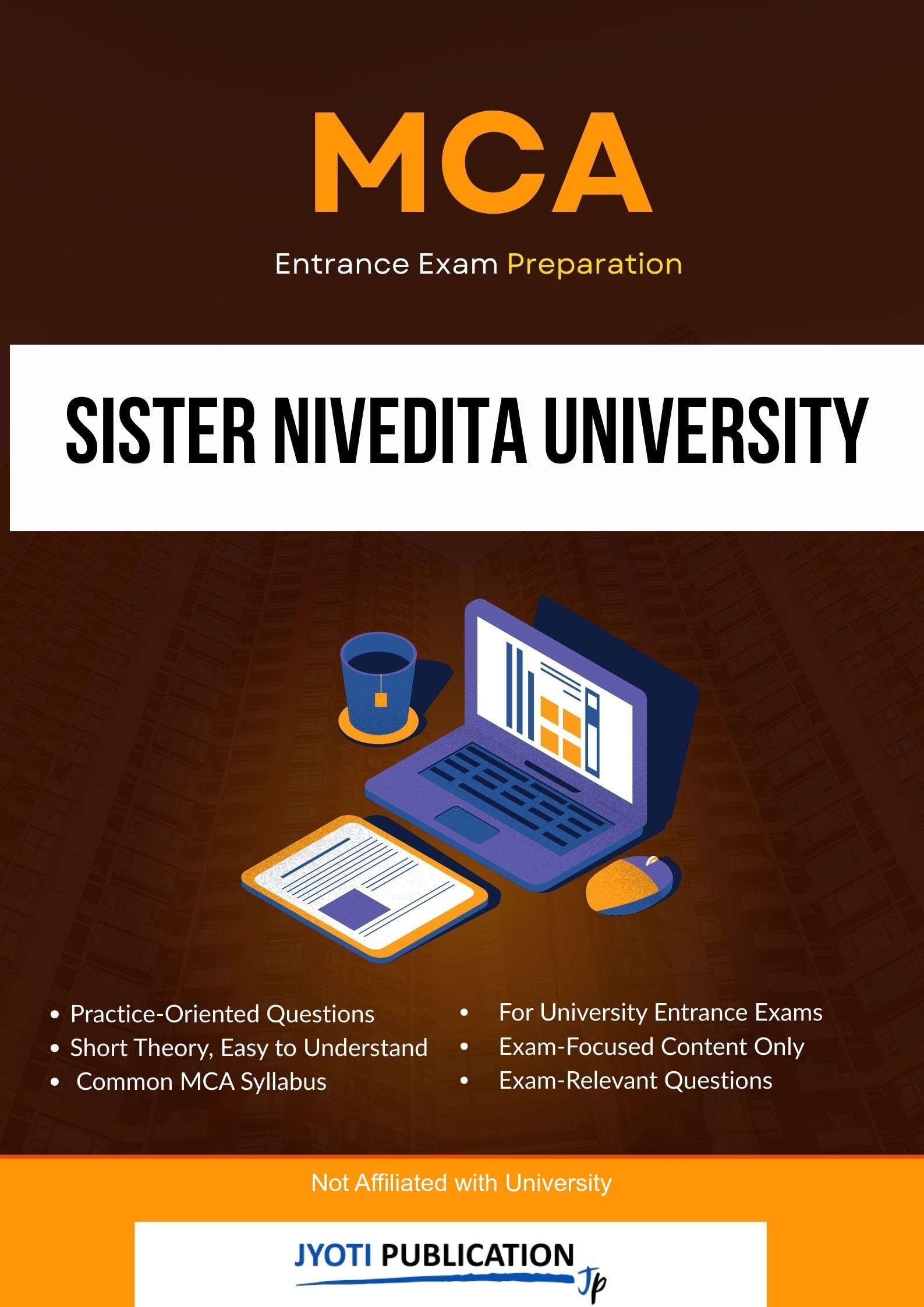 Sister Nivedita University MCA Entrance Exam Preparation book