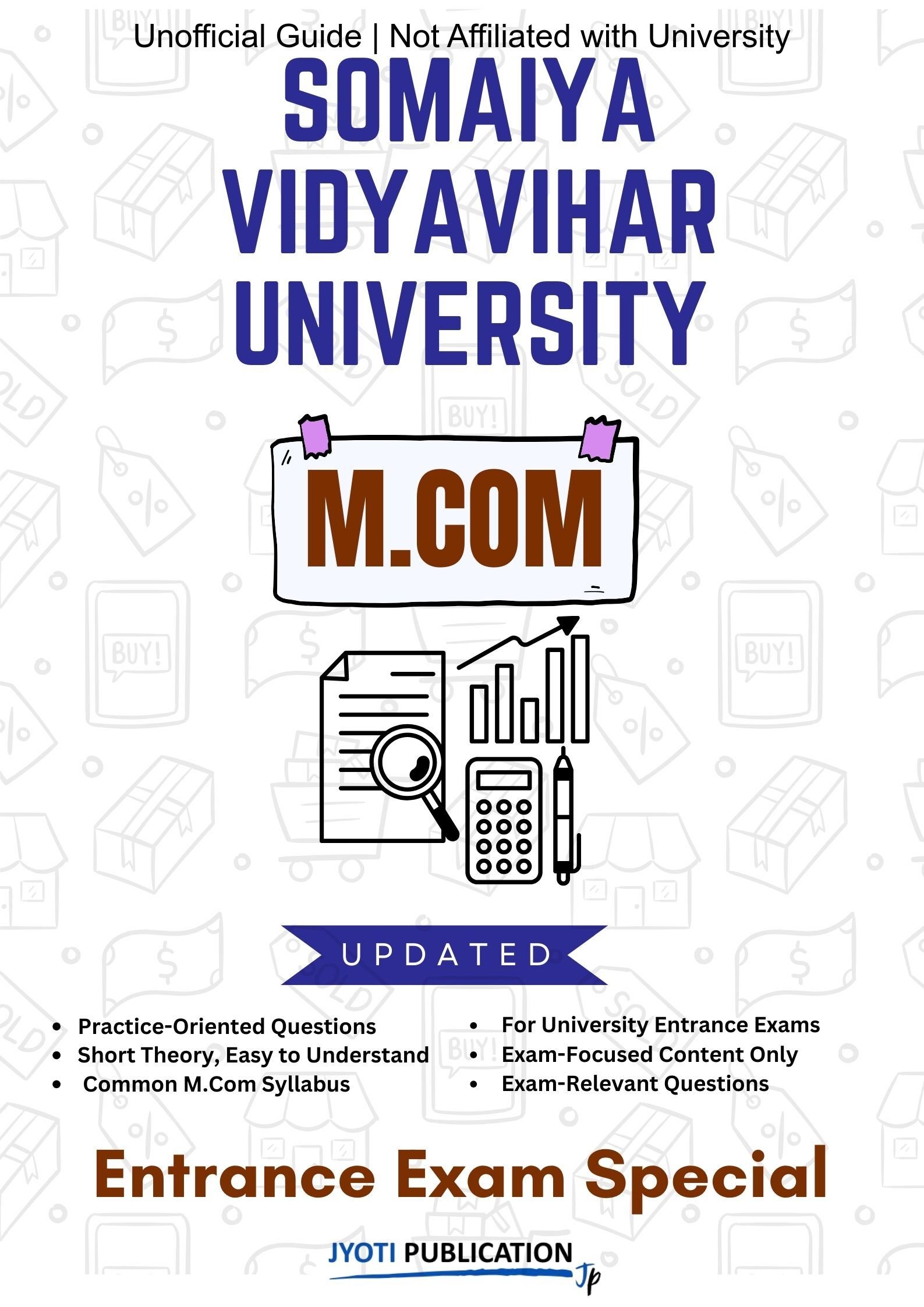 Somaiya Vidyavihar University M.Com Entrance Exam