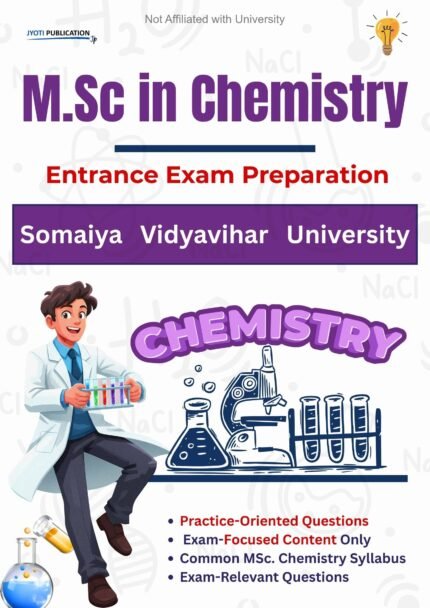 Somaiya Vidyavihar University - M.Sc in Chemistry Entrance Exam Preparation Guide