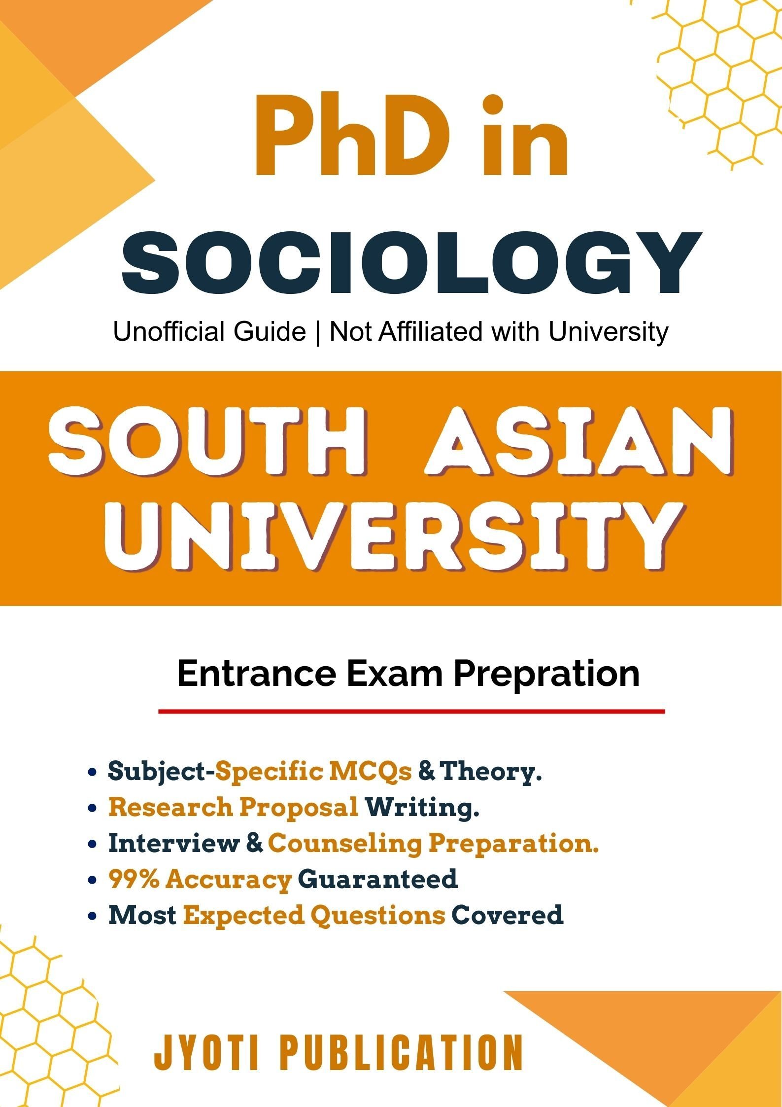 South Asian University PhD in Sociology Entrance Exam
