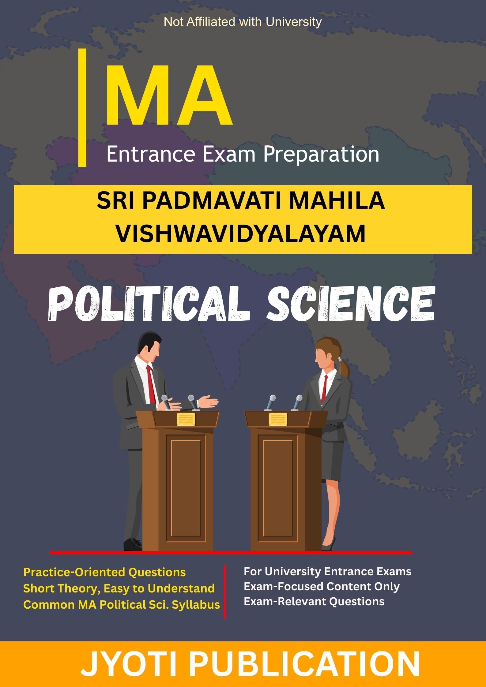 Sri Padmavati Mahila Vishwavidyalayam M.A in Political Science Entrance Exam