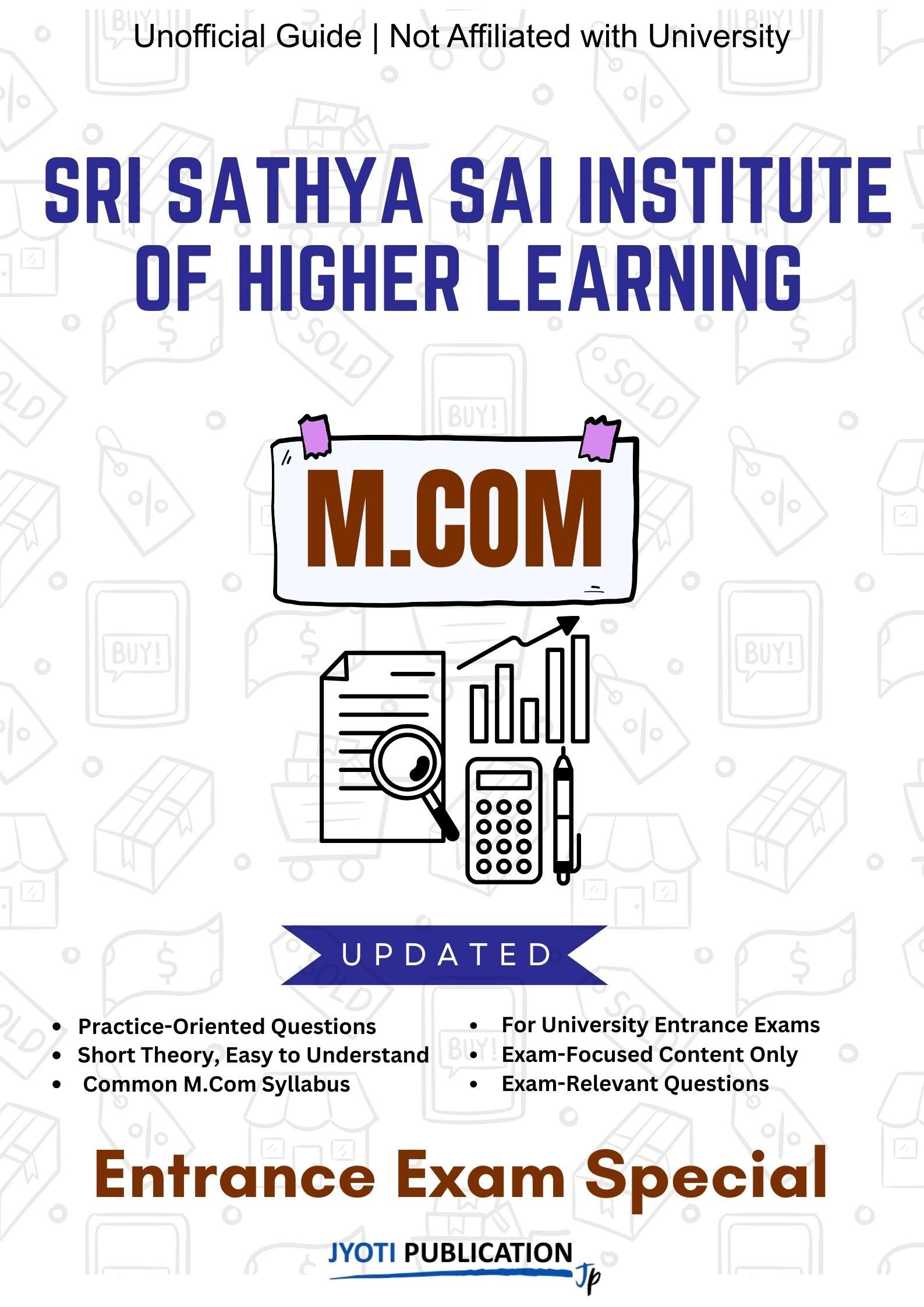 Sri Sathya Sai Institute of Higher Learning M.Com Entrance Exam