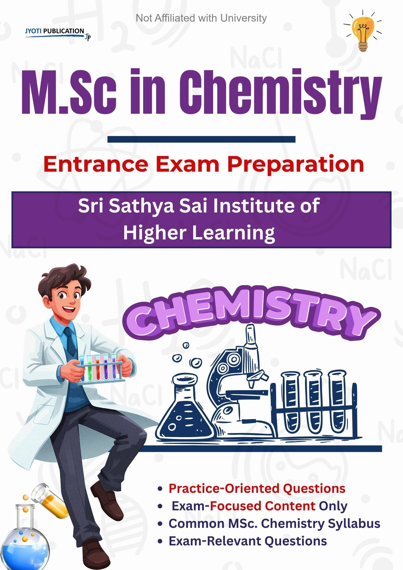 Sri Sathya Sai Institute of Higher Learning M.Sc in Chemistry Entrance Exam