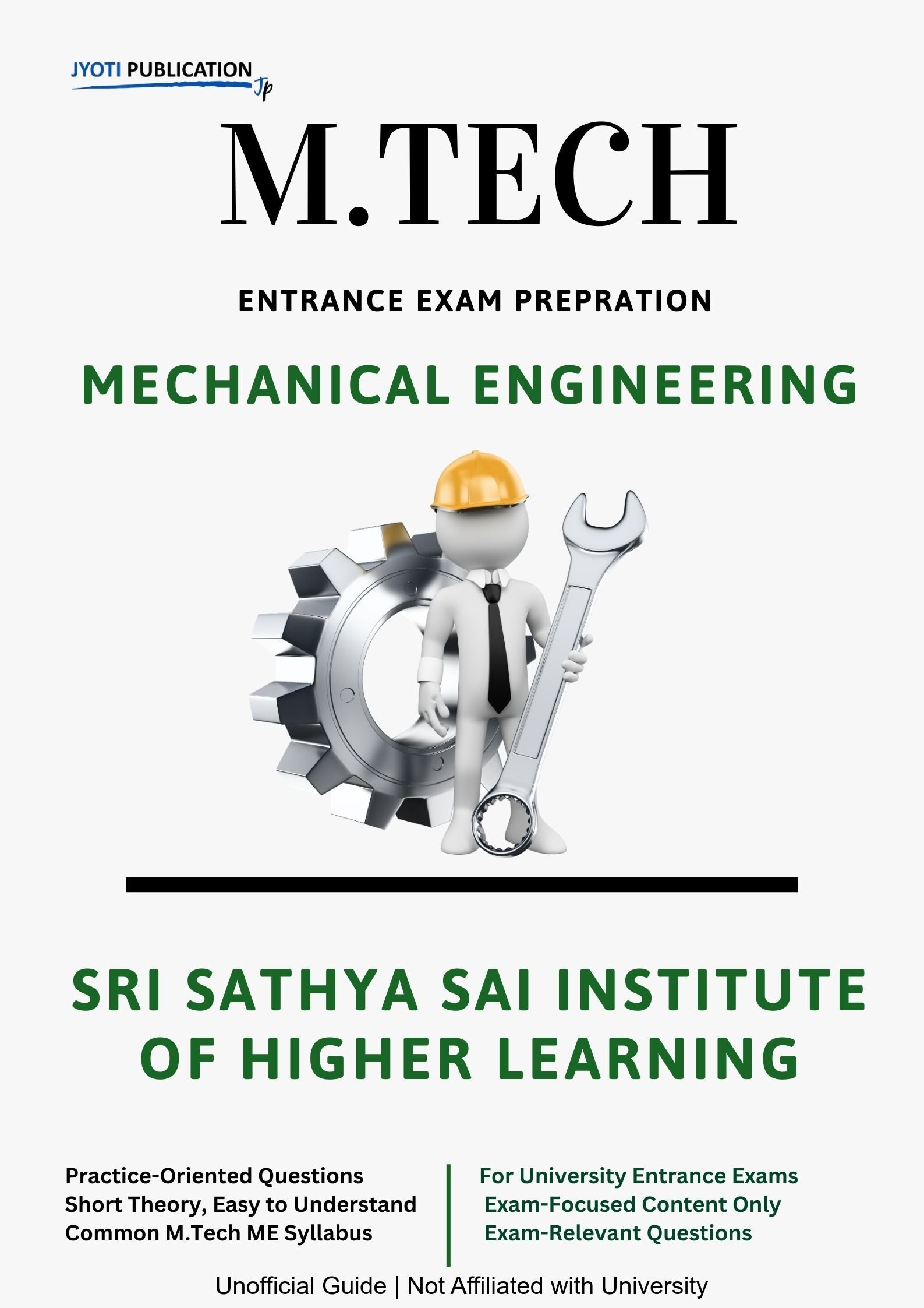 Sri Sathya Sai Institute of Higher Learning M.Tech in Mechanical Engineering Entrance Exam