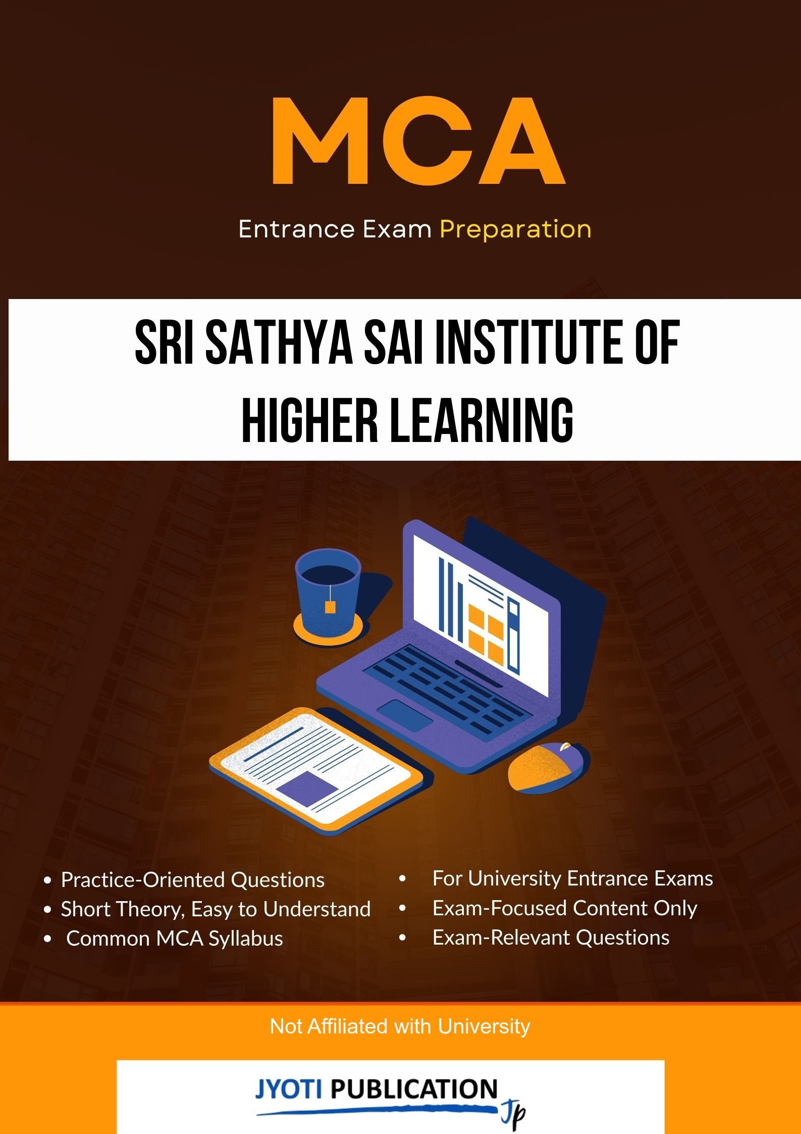 Sri Sathya Sai Institute of Higher Learning MCA Entrance Exam Preparation book