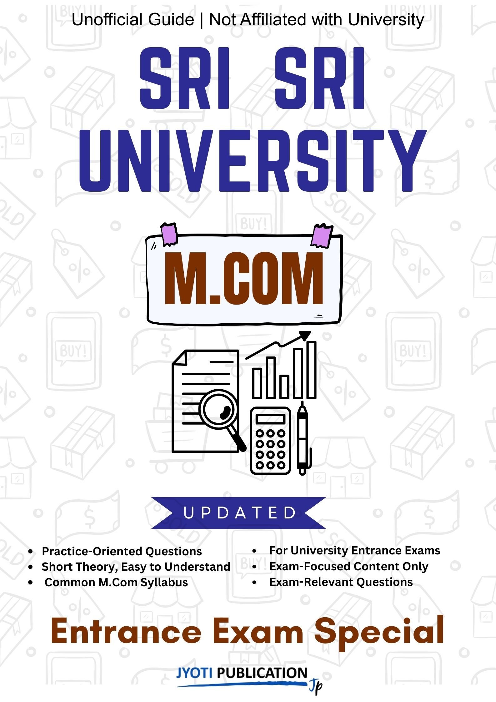 Sri Sri University M.Com Entrance Exam