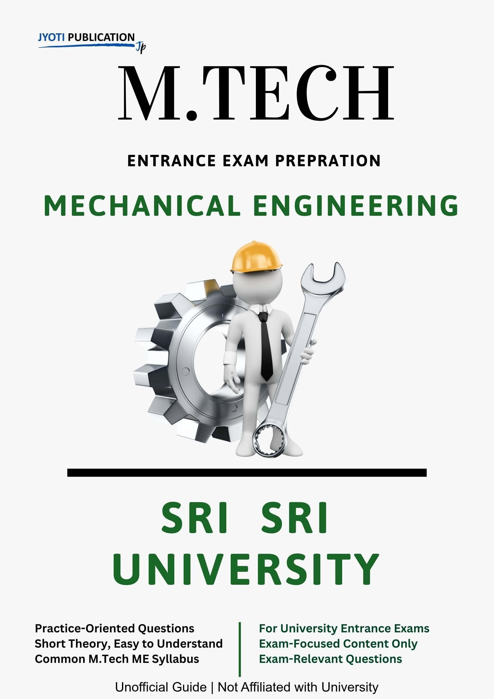 Sri Sri University M.Tech in Mechanical Engineering Entrance Exam
