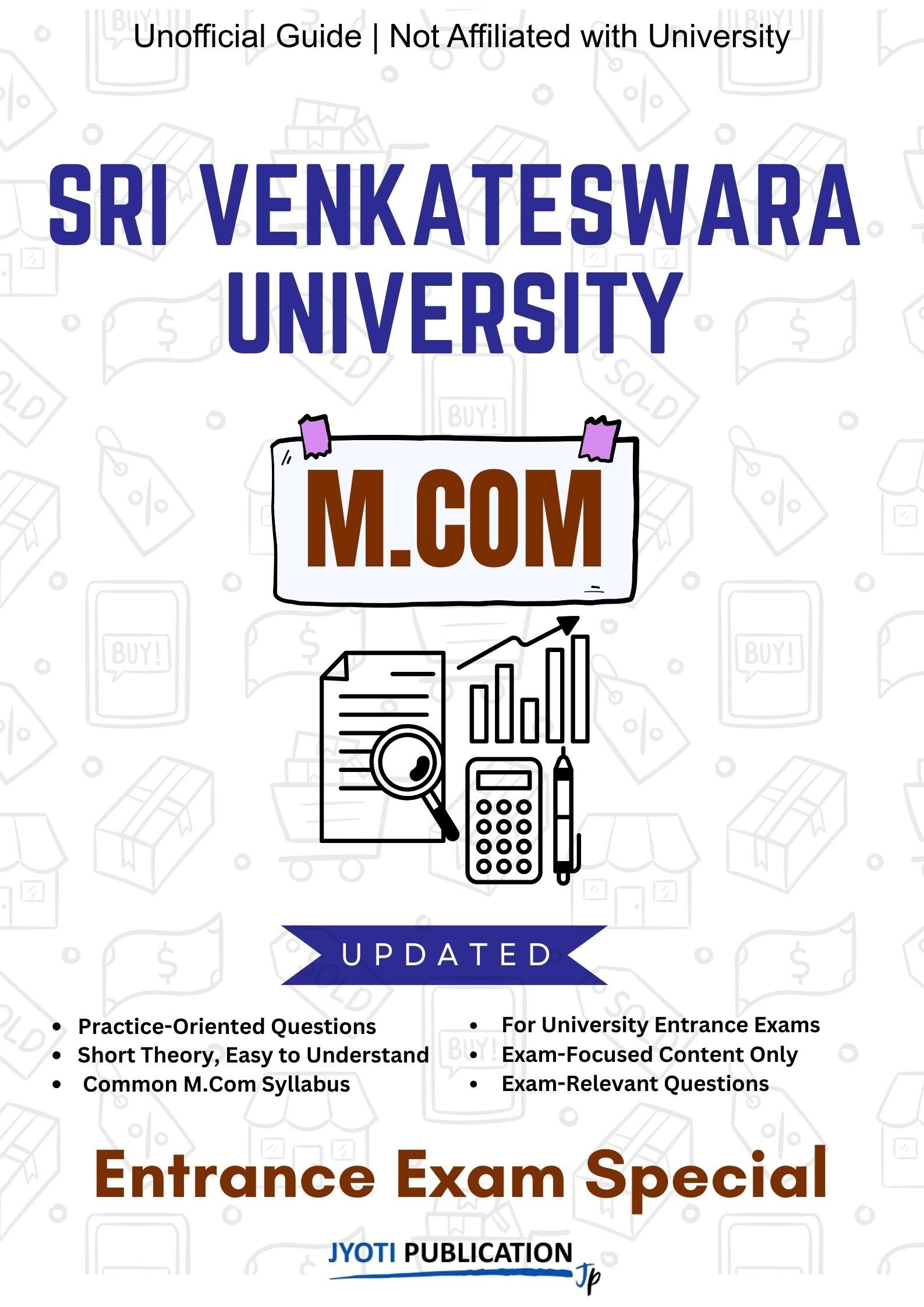 Sri Venkateswara University M.Com Entrance Exam