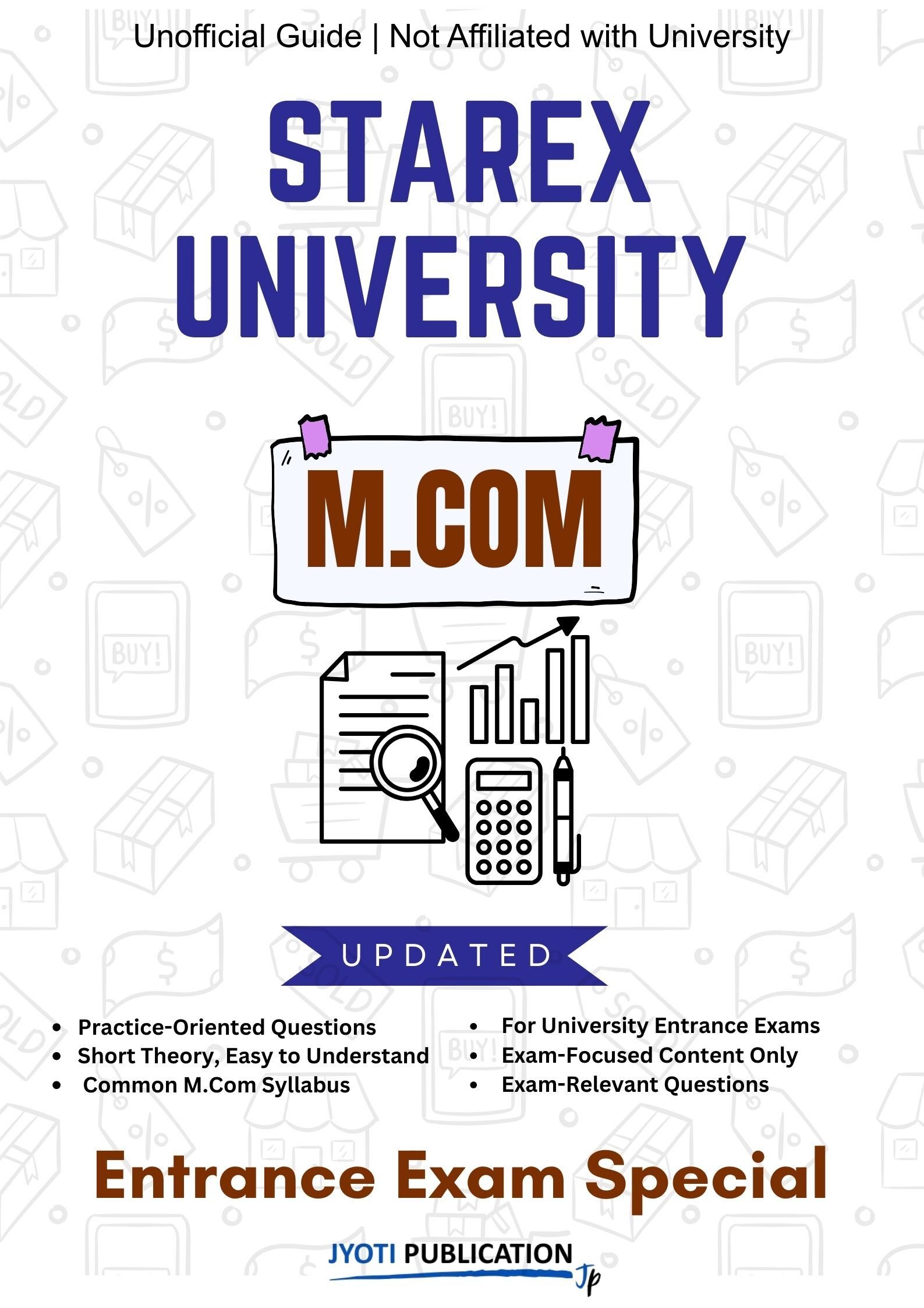 Starex University M.Com Entrance Exam