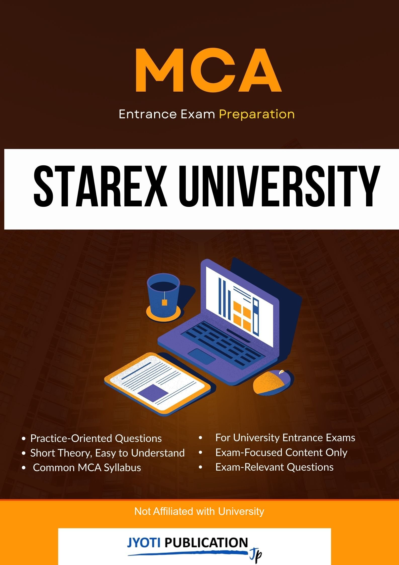 Starex University MCA Entrance Exam Preparation book