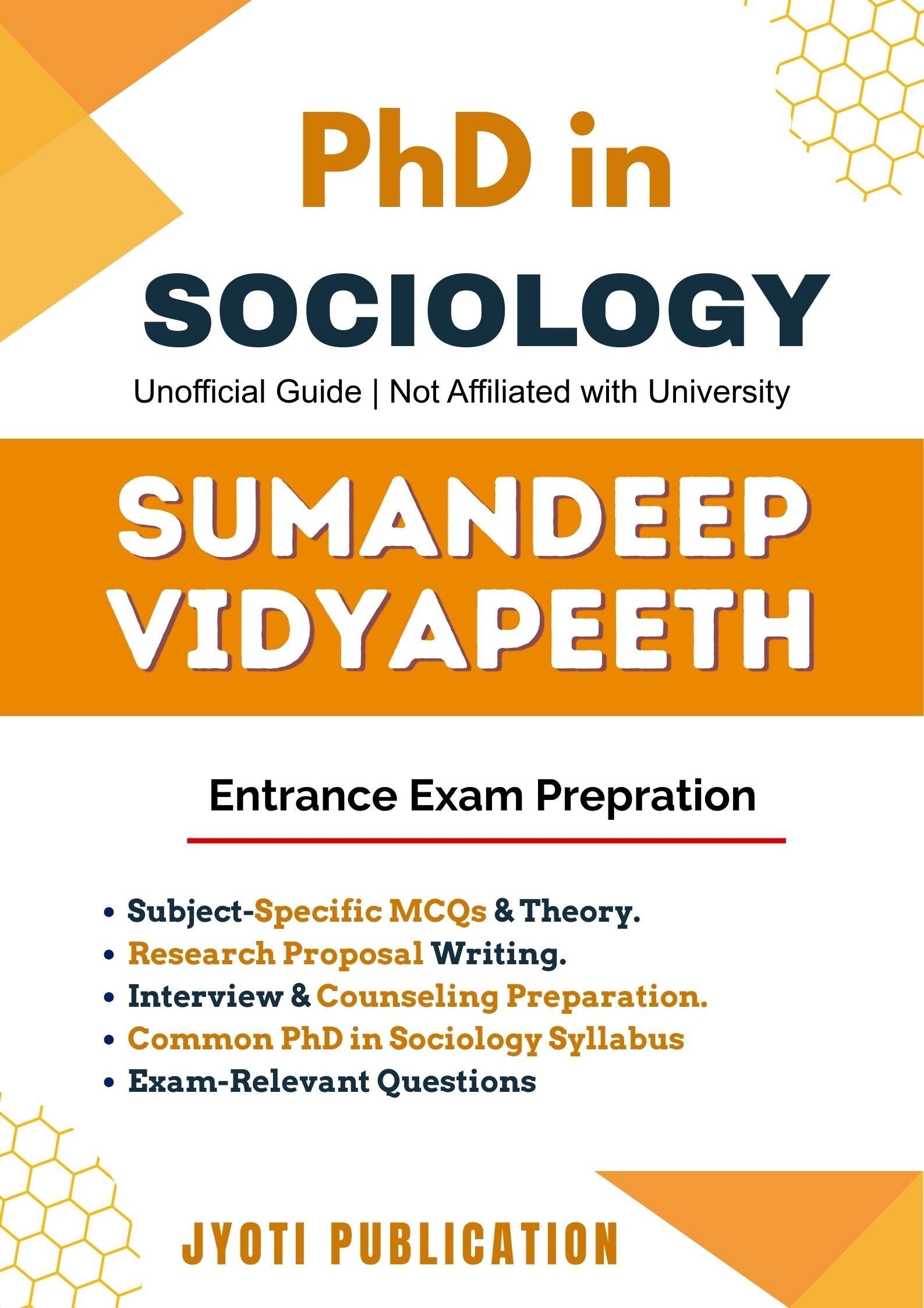 Sumandeep Vidyapeeth PhD in Sociology Entrance Exam