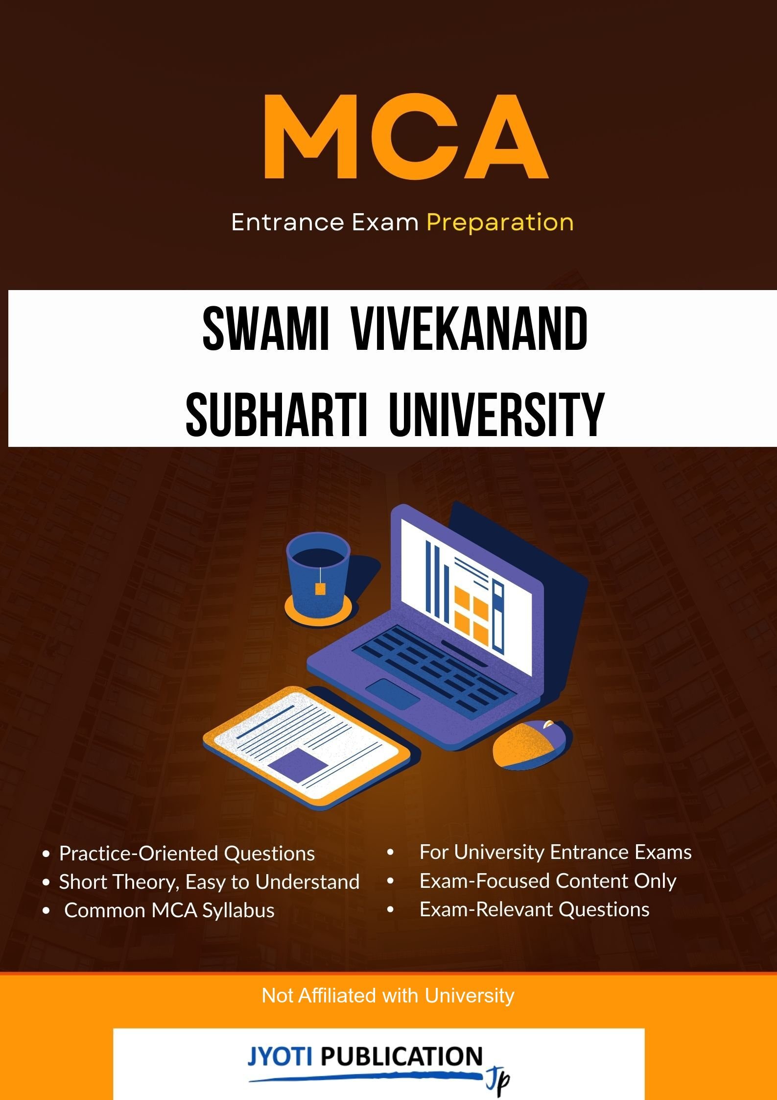 Swami Vivekanand Subharti University MCA Entrance Exam Preparation book