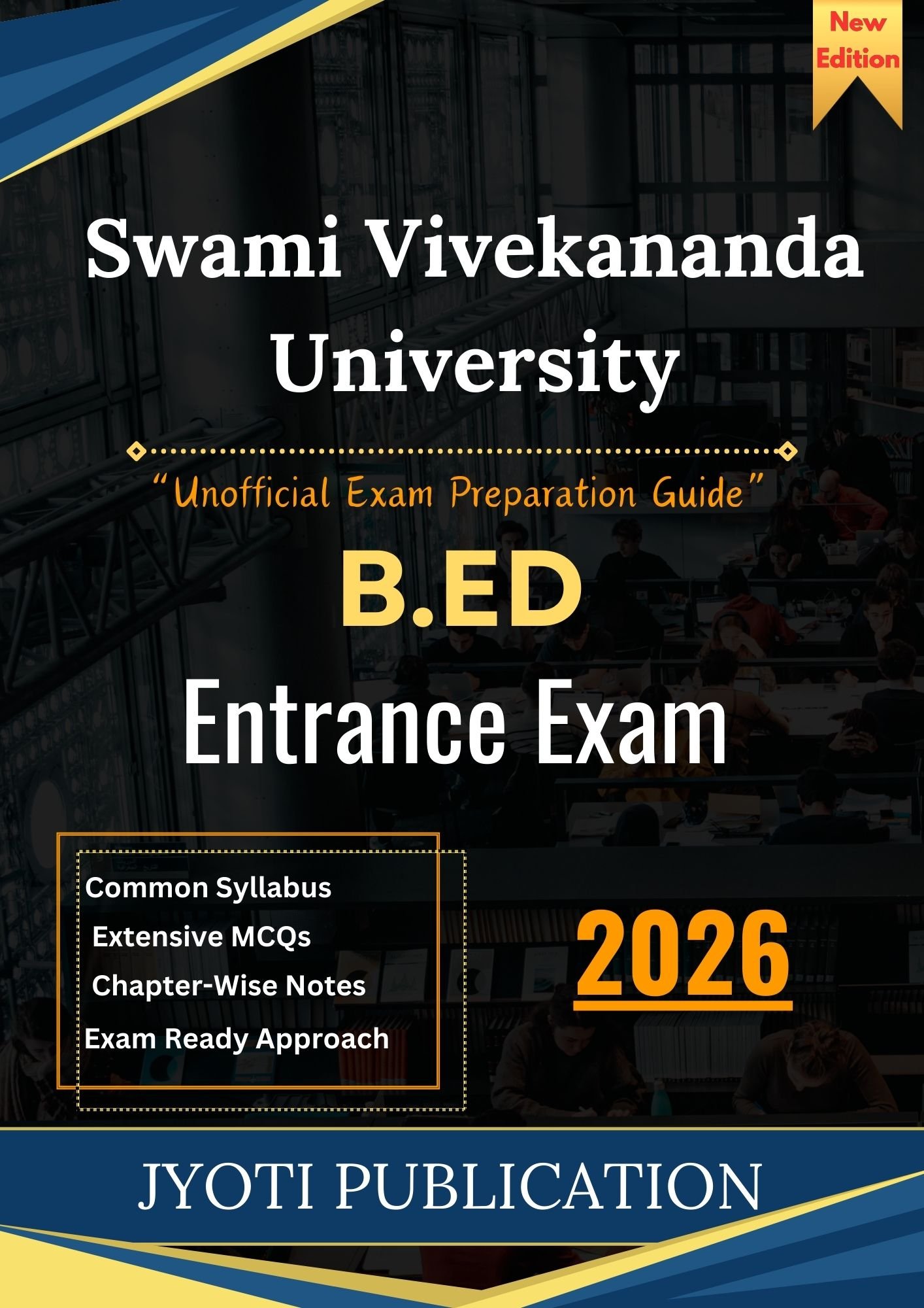 Swami Vivekananda University B.Ed Entrance Exam Book