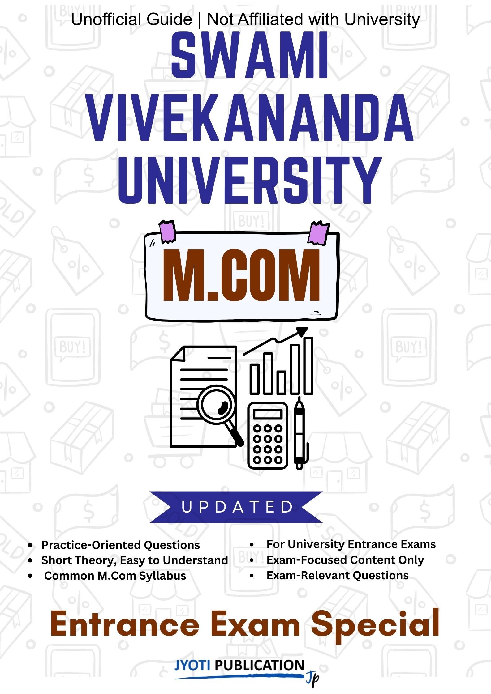 Swami Vivekananda University M.Com Entrance Exam