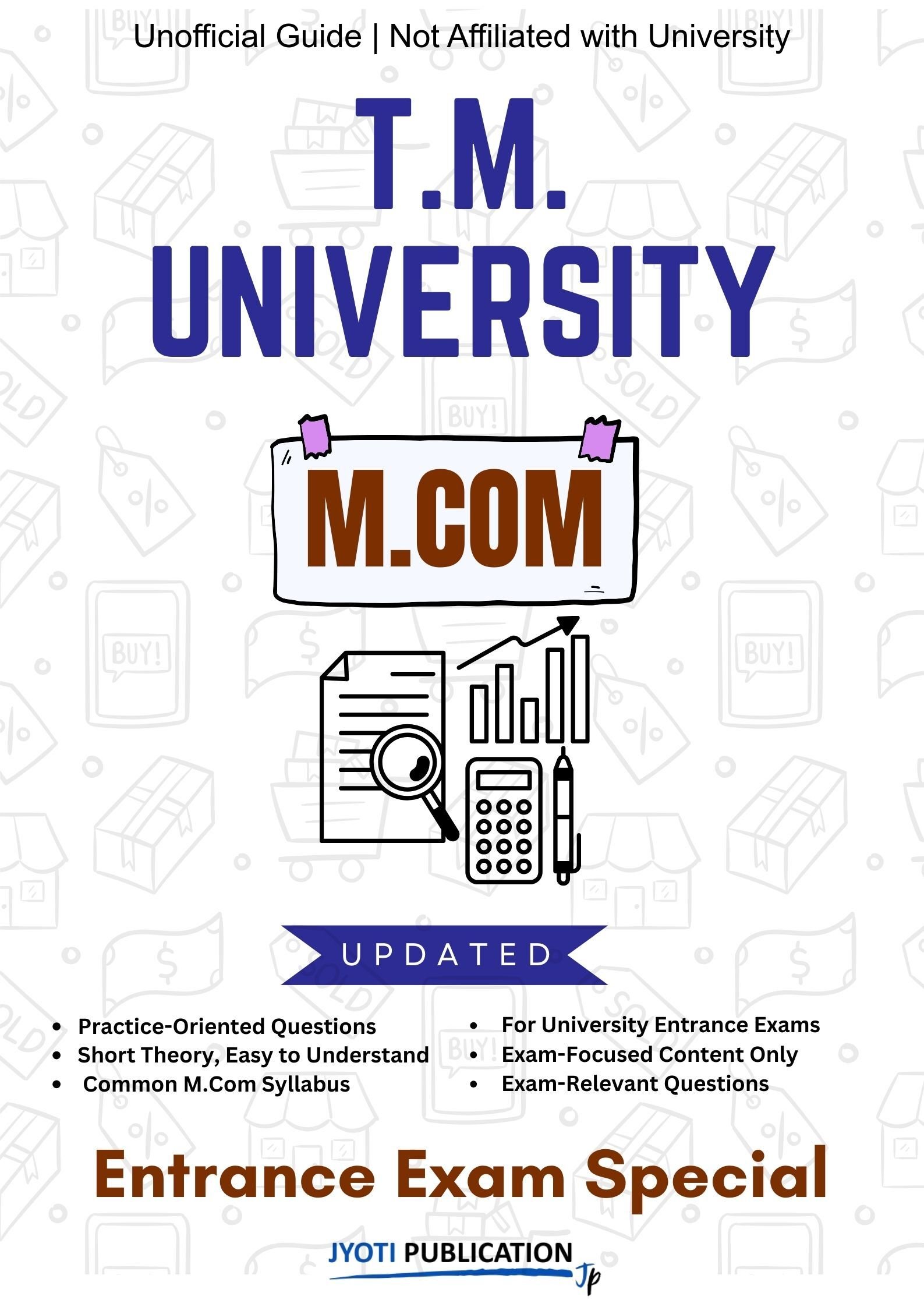 T.M. University M.Com Entrance Exam