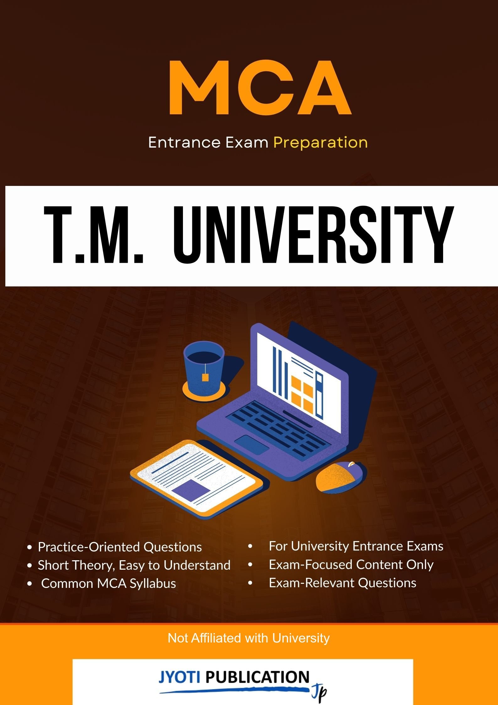 T.M. University MCA Entrance Exam Preparation book