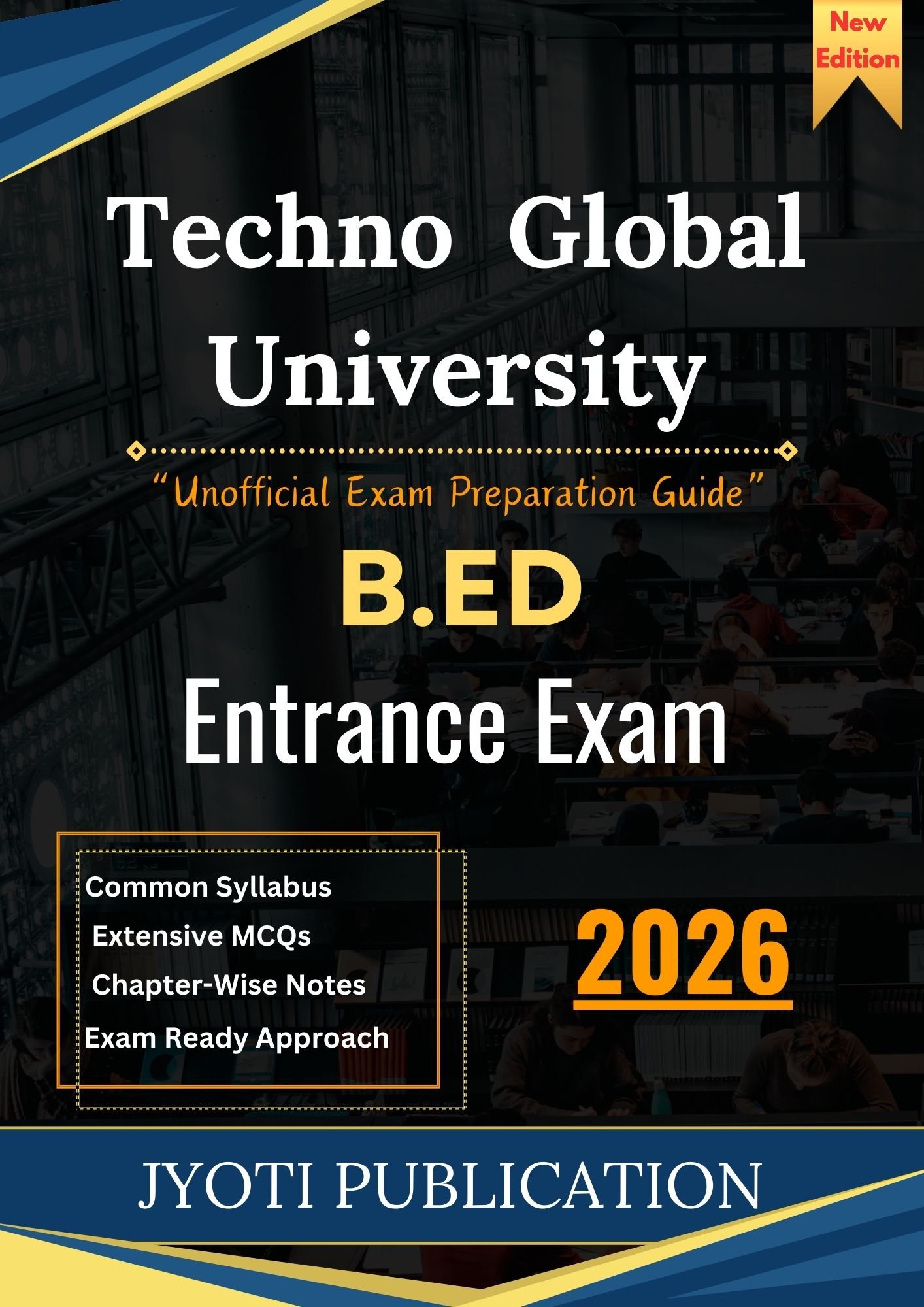 TechNo Global University B.Ed Entrance Exam Book