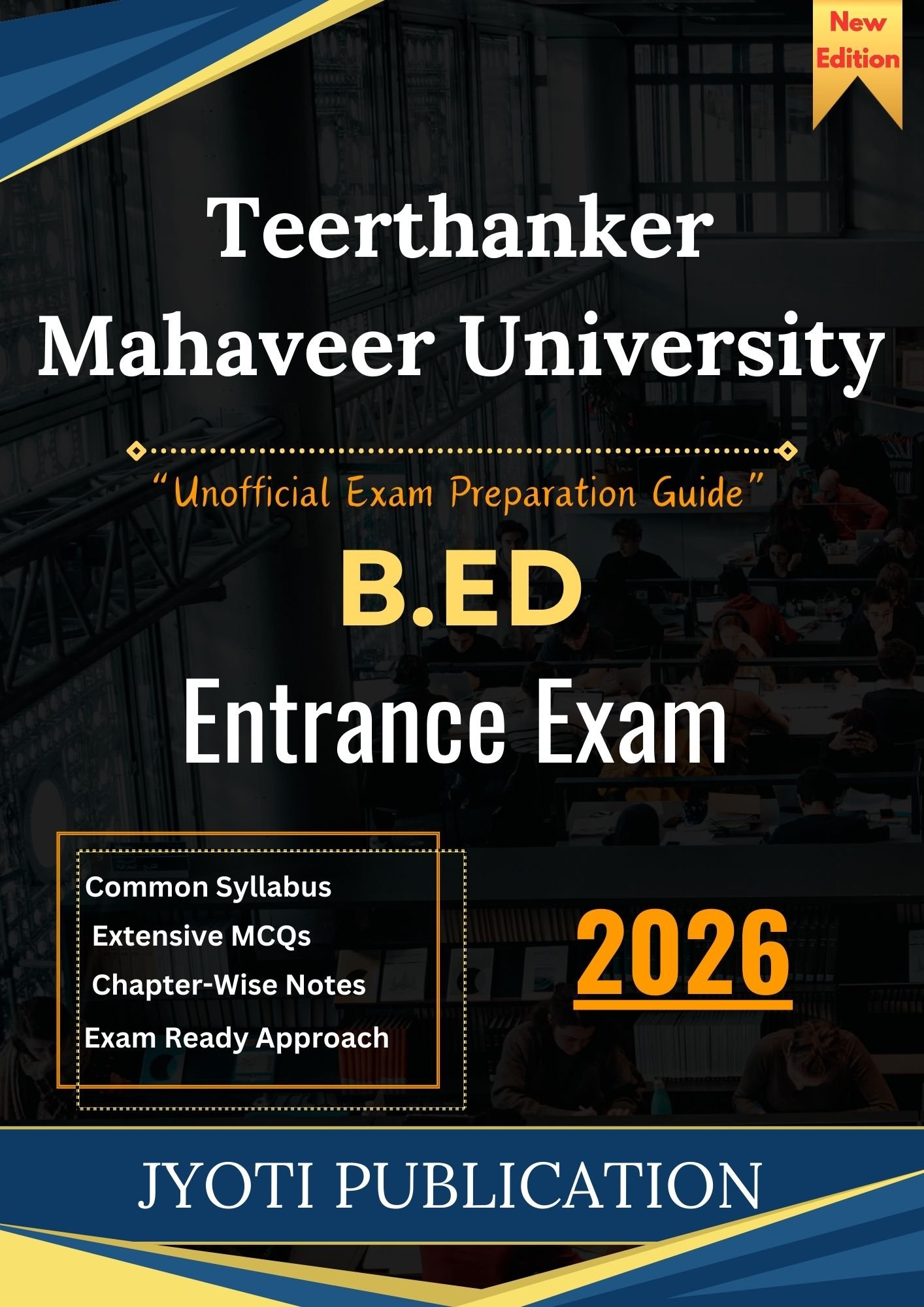 Teerthanker Mahaveer University B.Ed Entrance Exam Book