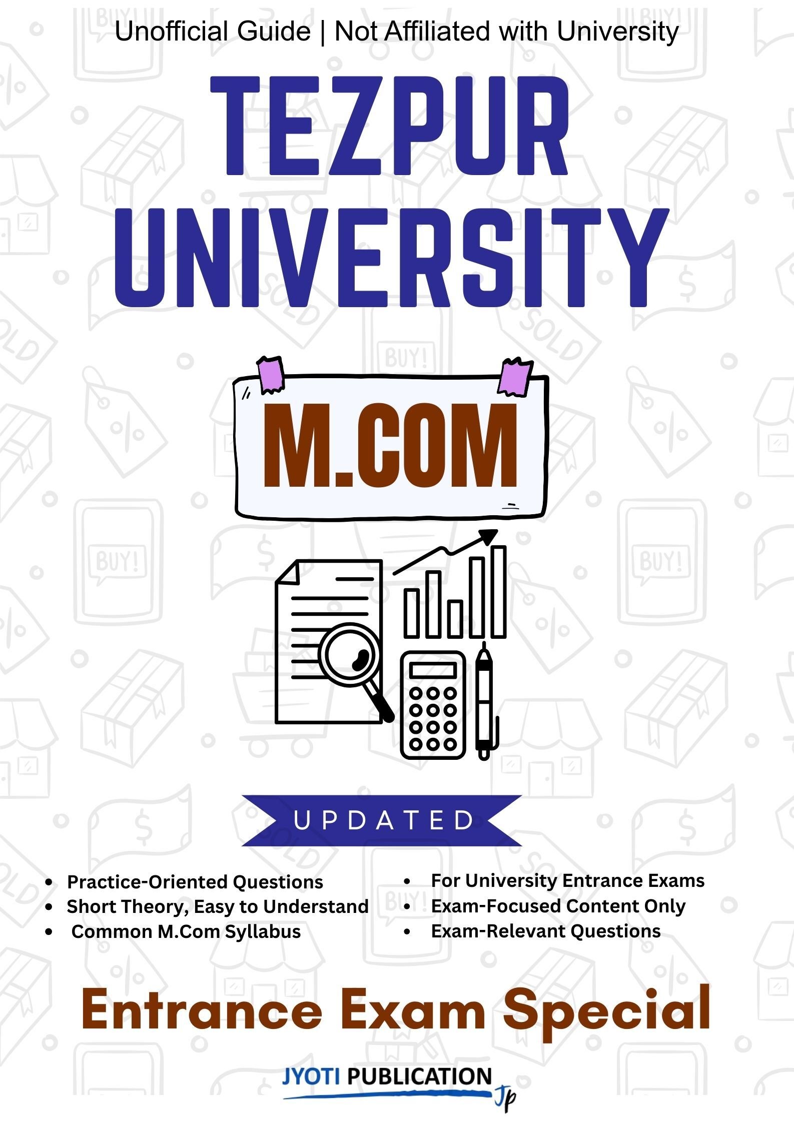 Tezpur University M.Com Entrance Exam