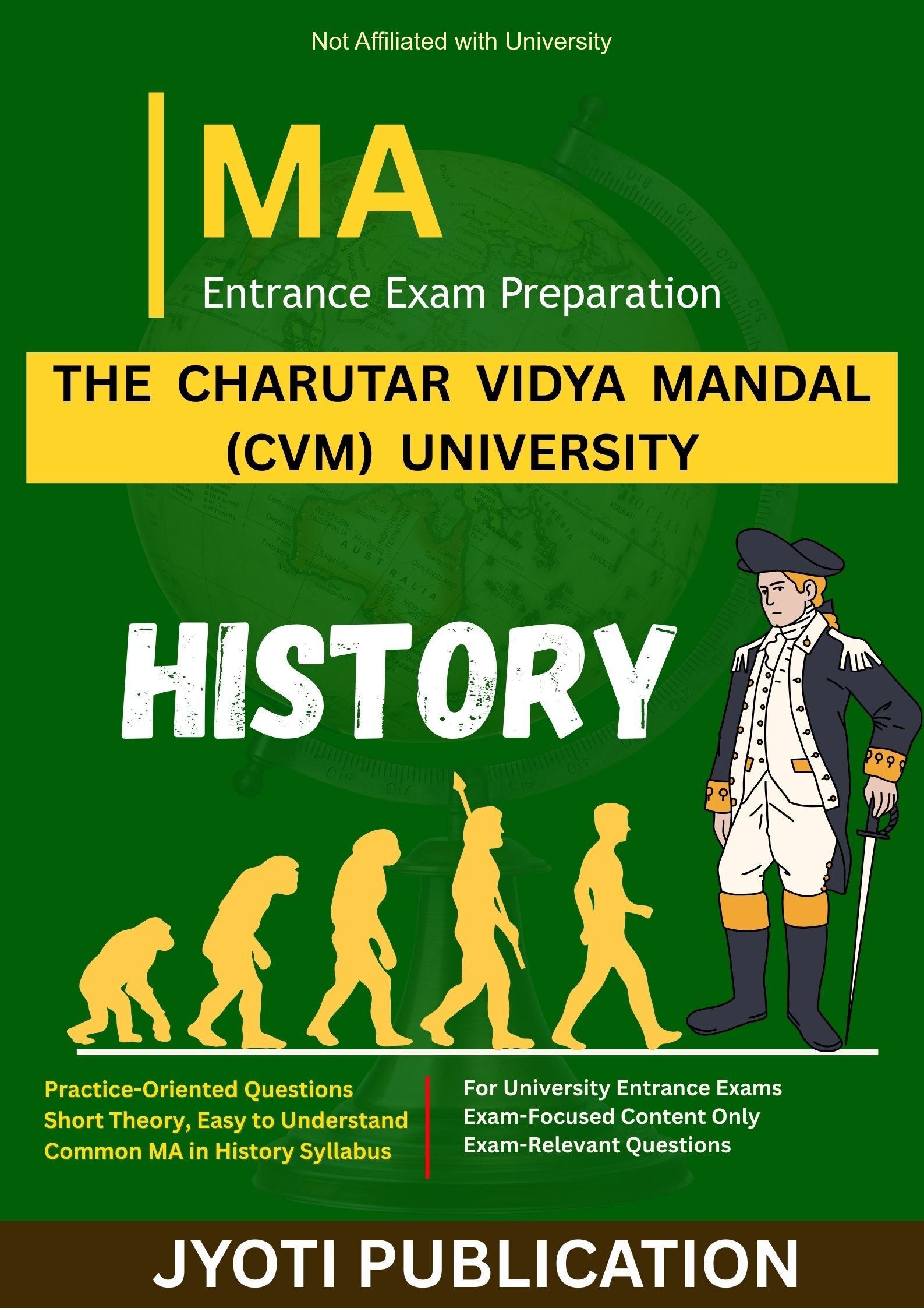 The Charutar Vidya Mandal (CVM) University M.A in History Entrance Exam