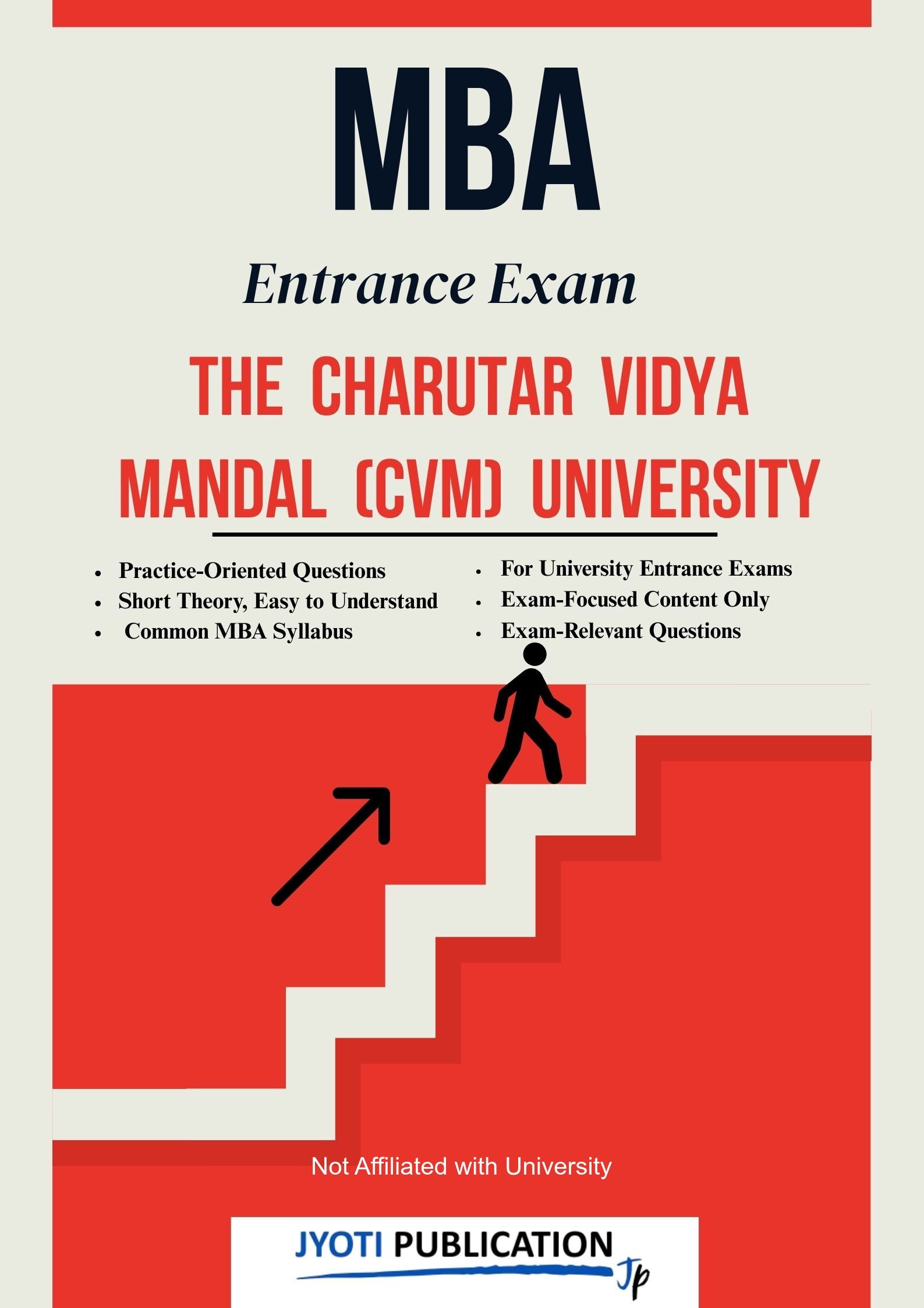The Charutar Vidya Mandal (CVM) University MBA (Management Exam Book)