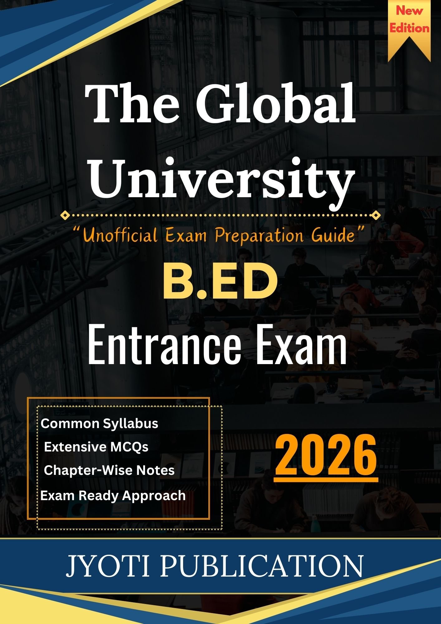 The Global University B.Ed Entrance Exam Book