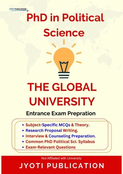 The Global University - PhD in Political Science Entrance Exam Preparation Guide