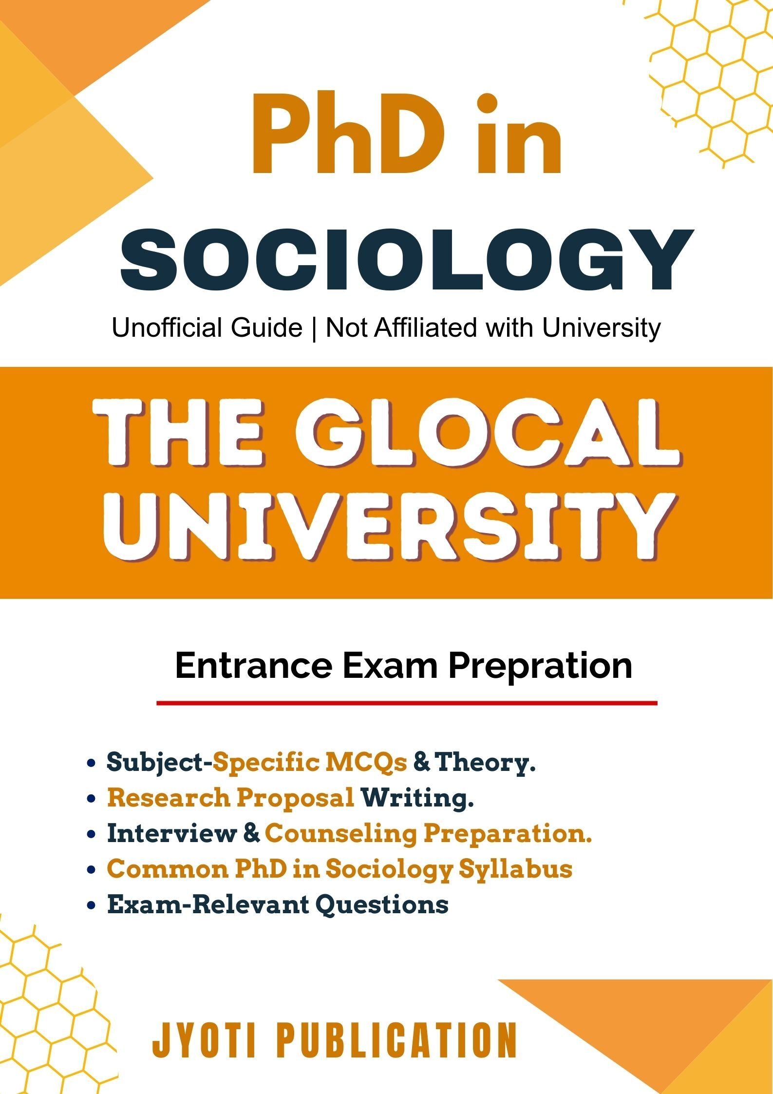 The Glocal University PhD in Sociology Entrance Exam