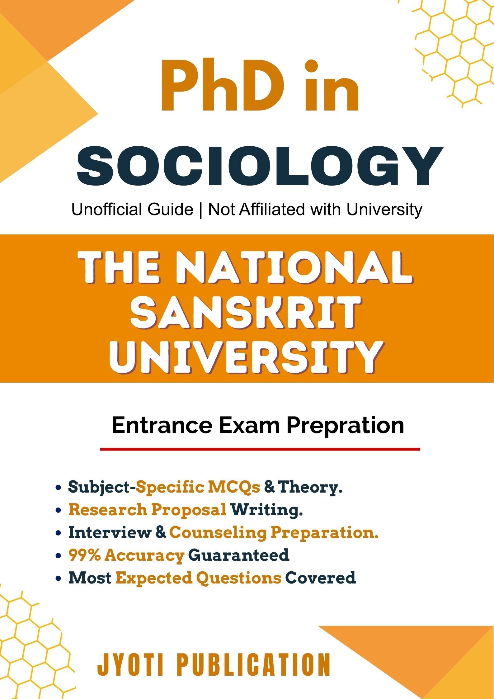 The National Sanskrit University PhD in Sociology Entrance Exam