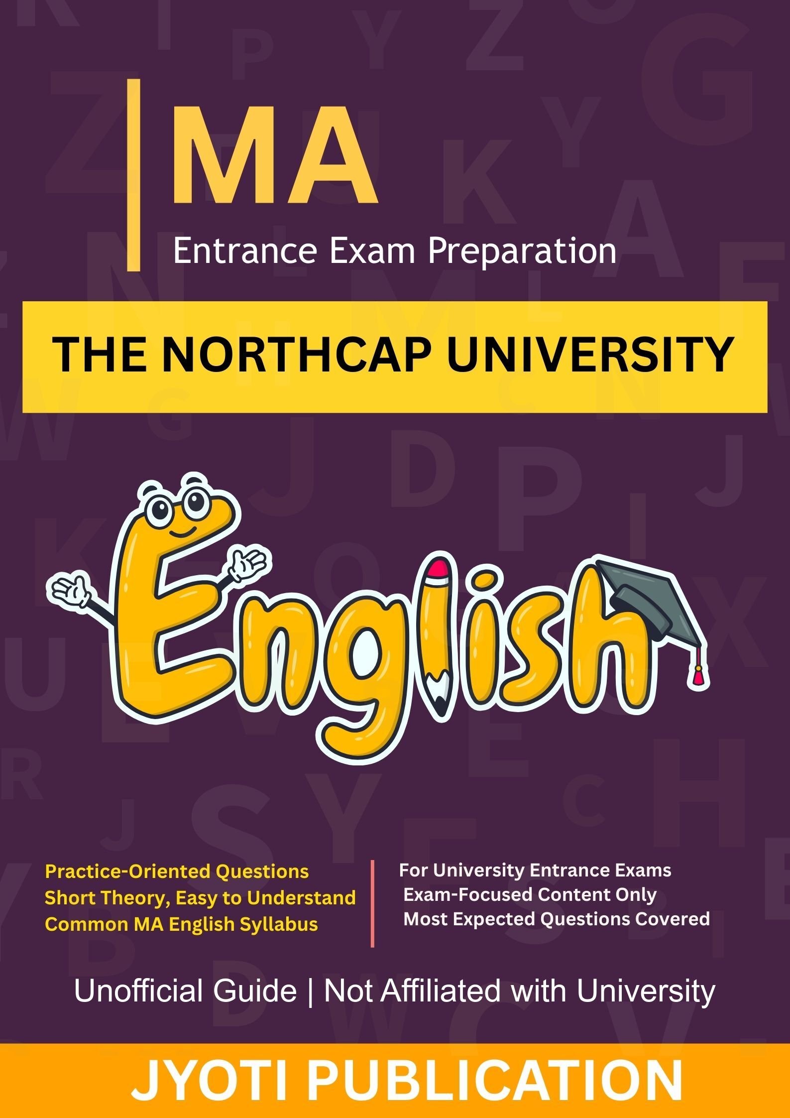 The Northcap University (Formerly ITM University) (M.A. in English Literature Entrance Exam Book 2026)