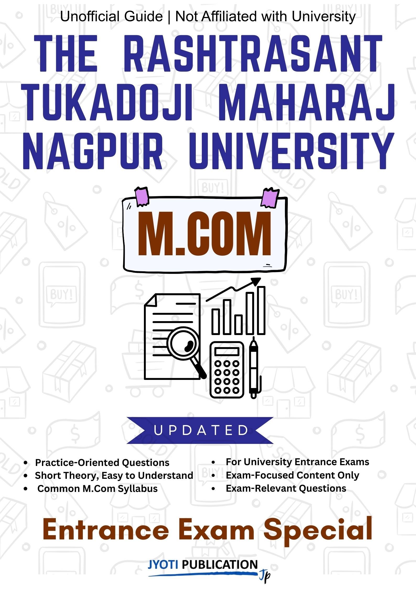 The Rashtrasant Tukadoji Maharaj Nagpur University M.Com Entrance Exam