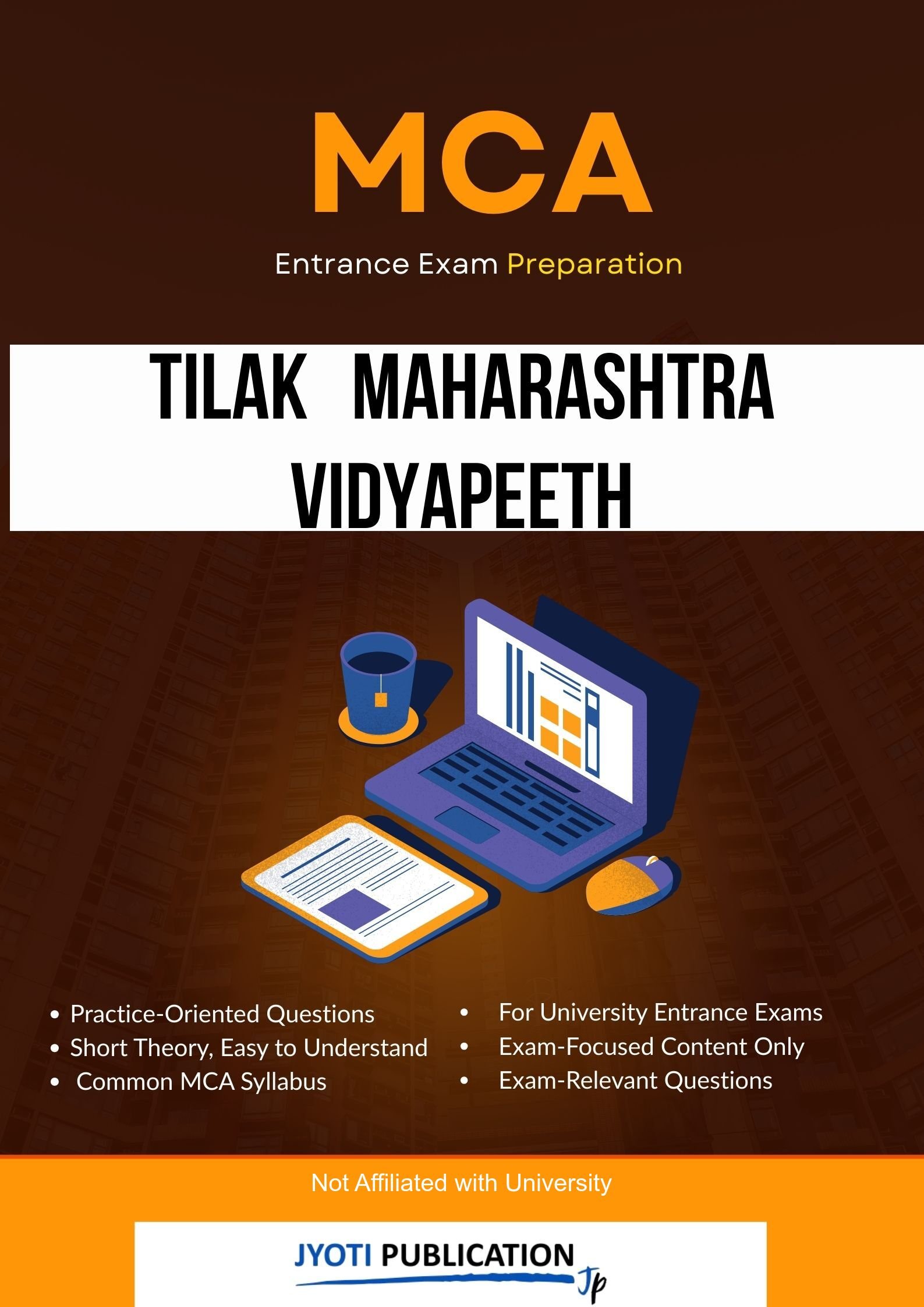 Tilak Maharashtra Vidyapeeth MCA Entrance Exam Preparation book